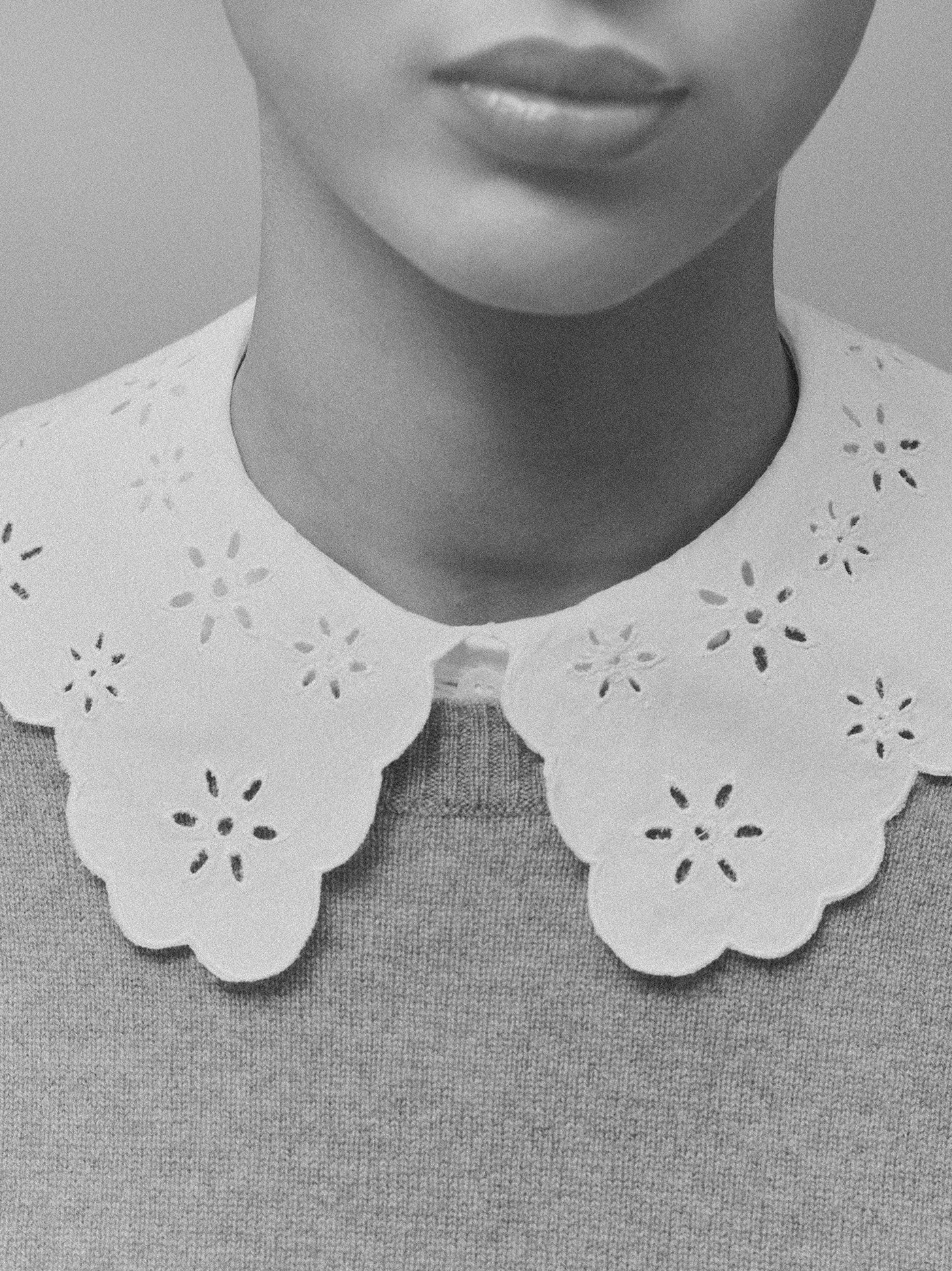 Bonpoint x Vanessa Seward blouse Elegante à broderies anglaises