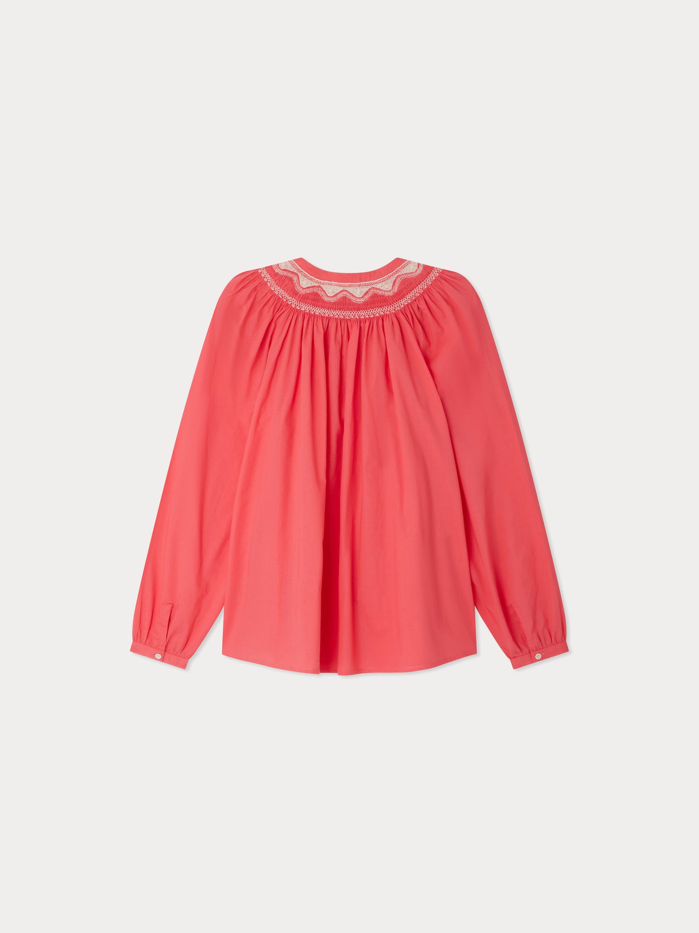 Bonpoint x Vanessa Seward blouse Empathie smockée à broderies