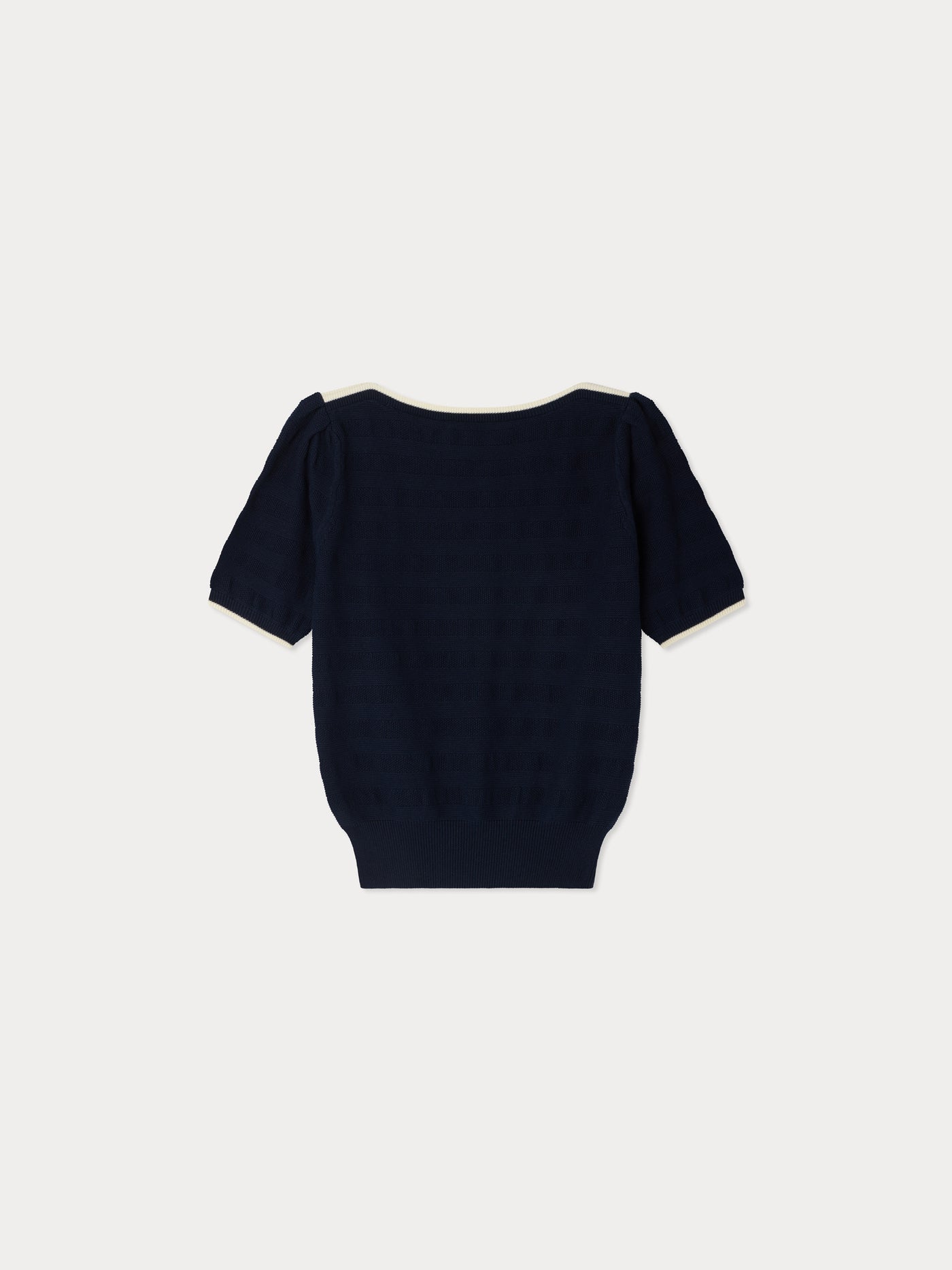 Bonpoint x Vanessa Seward pull Endeavour rayé à col bateau