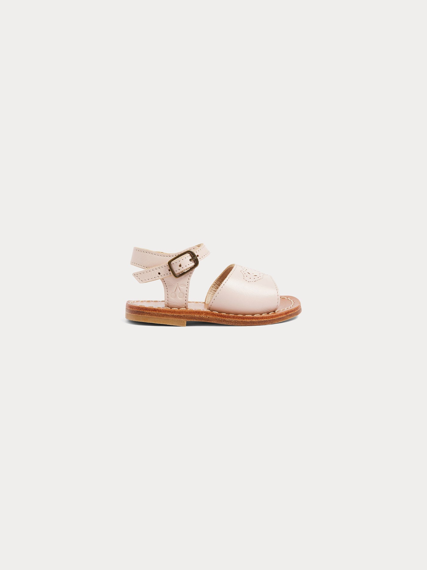 Sandali Erell first-walker con motivo ciliegia