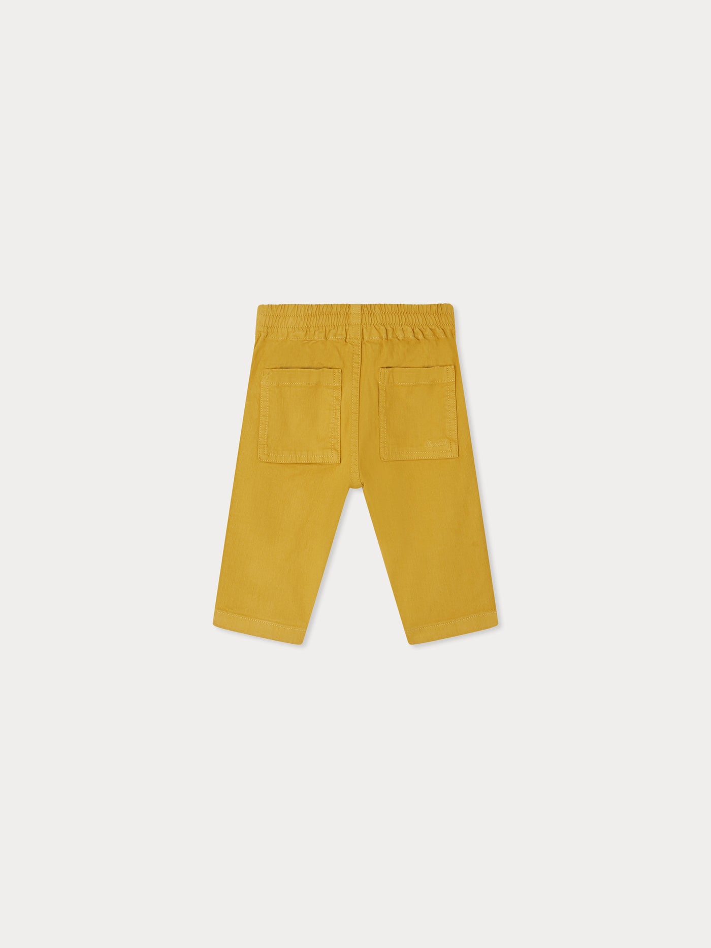 Pantalon Léo en denim orange