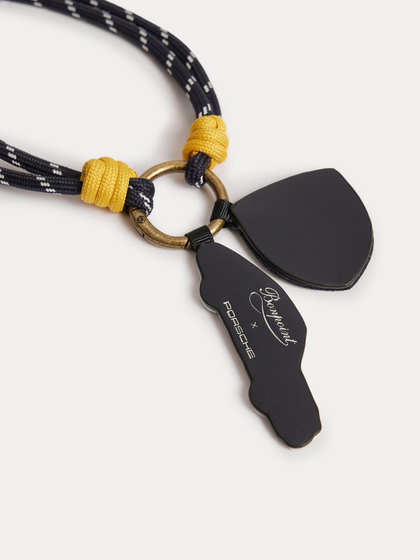 Bonpoint x Porsche Schlüsselanhänger aus Lederwolle