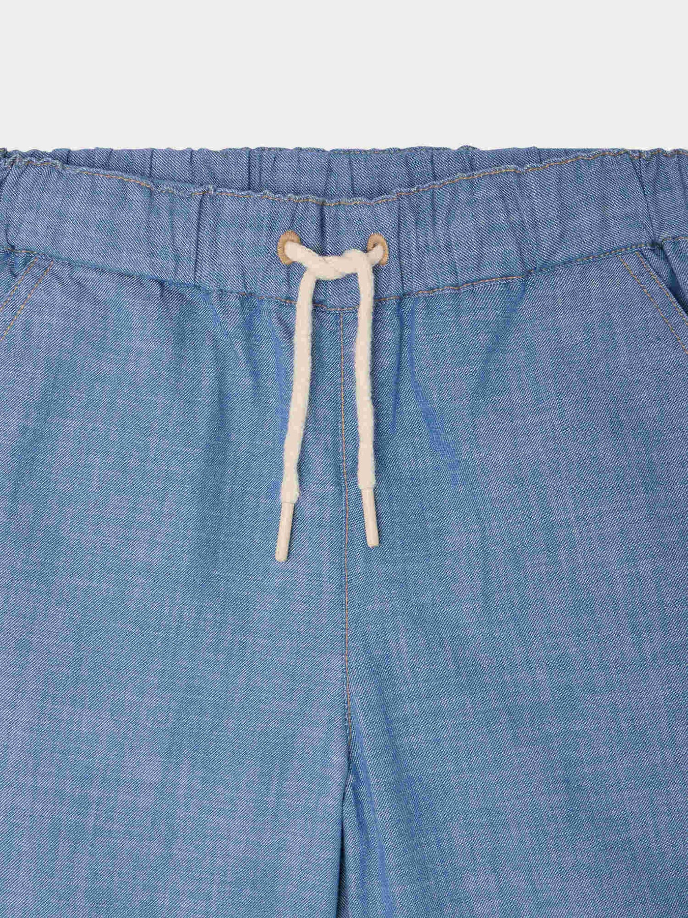 Elgar Shorts aus Bio-Baumwoll-Chambray