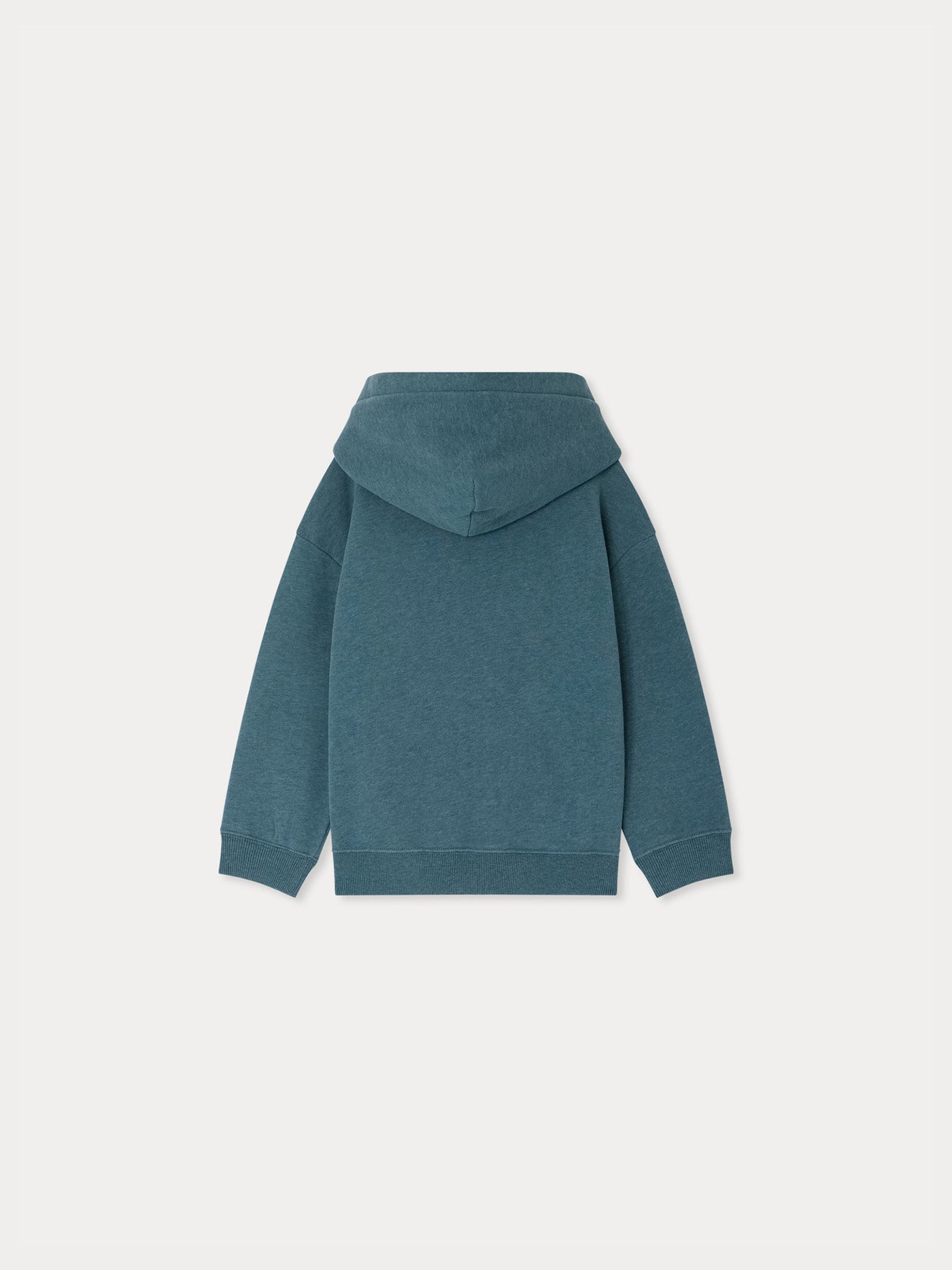 Elroy emerald green hoodie in organic cotton
