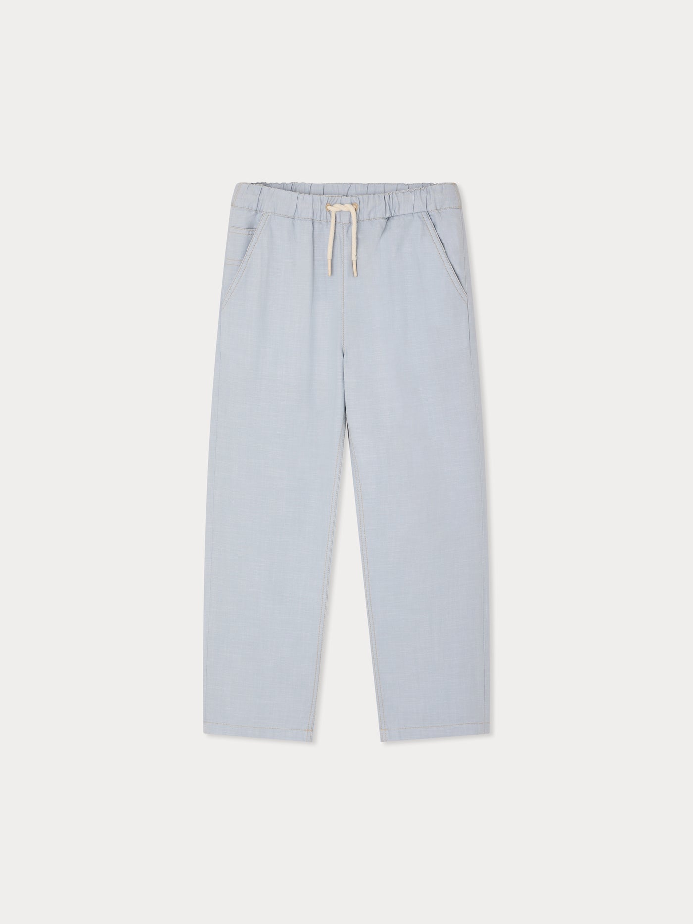 Connel Chambray-Hose aus Bio-Baumwolle