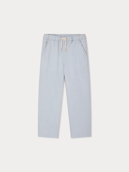 Pantalon chambray Connel en coton biologique