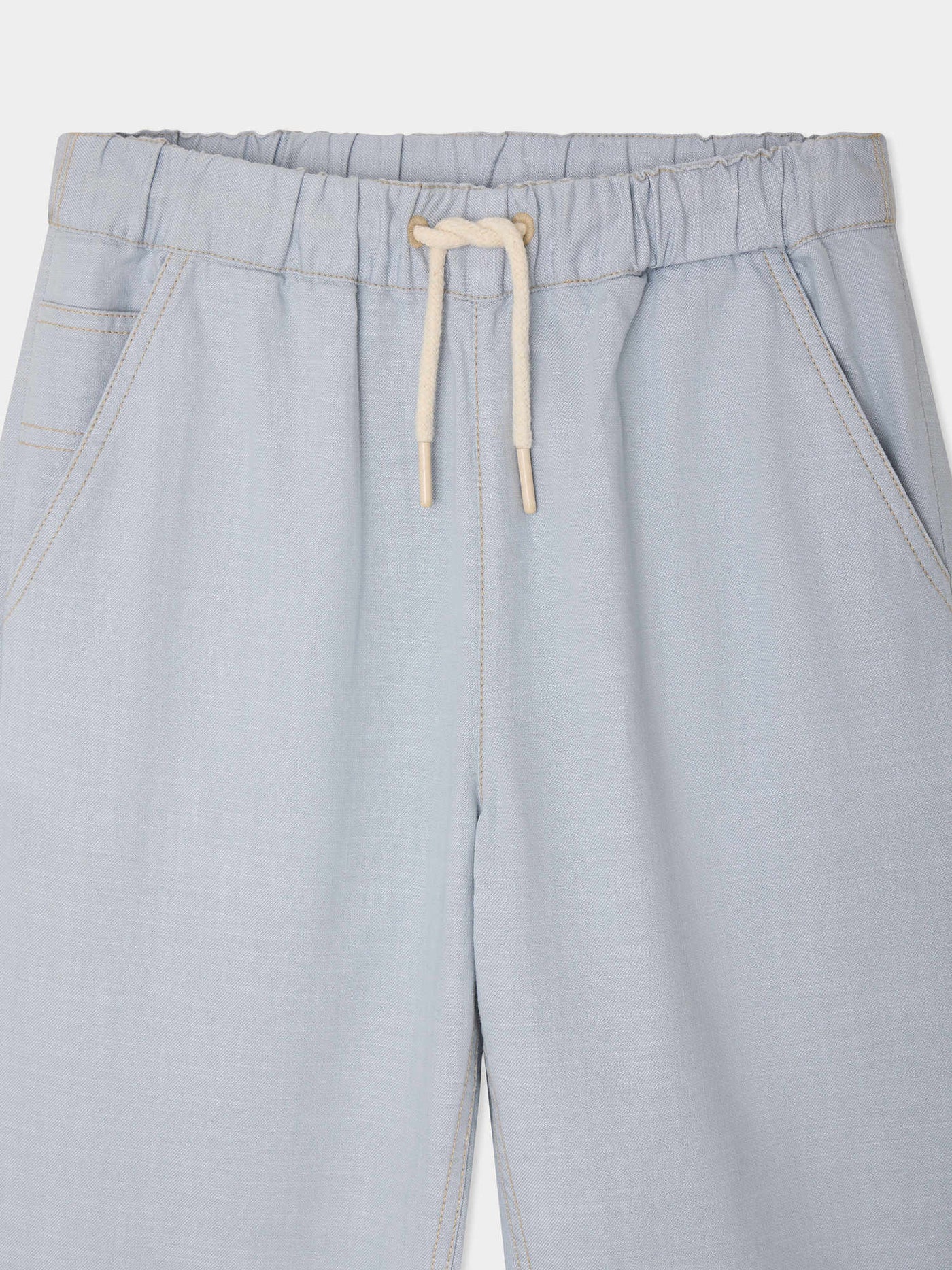 Connel Chambray-Hose aus Bio-Baumwolle