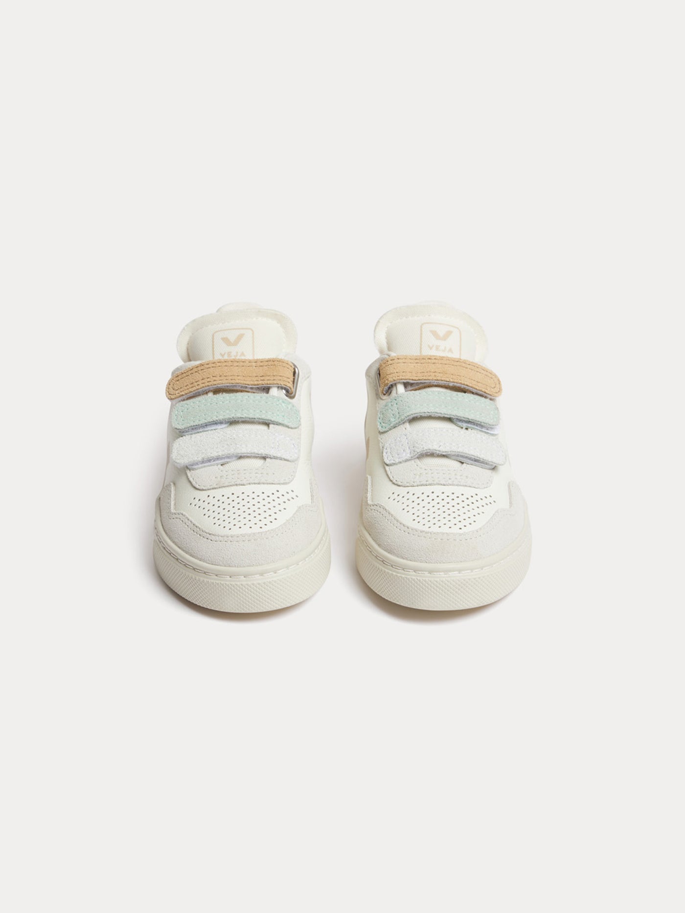 Bonpoint x Veja Weiße Kinder-V90-Sneaker