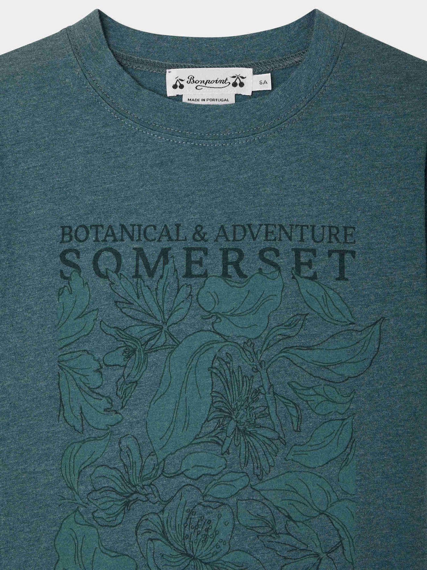 Thibald bedrucktes Somerset-T-Shirt aus Bio-Baumwolle