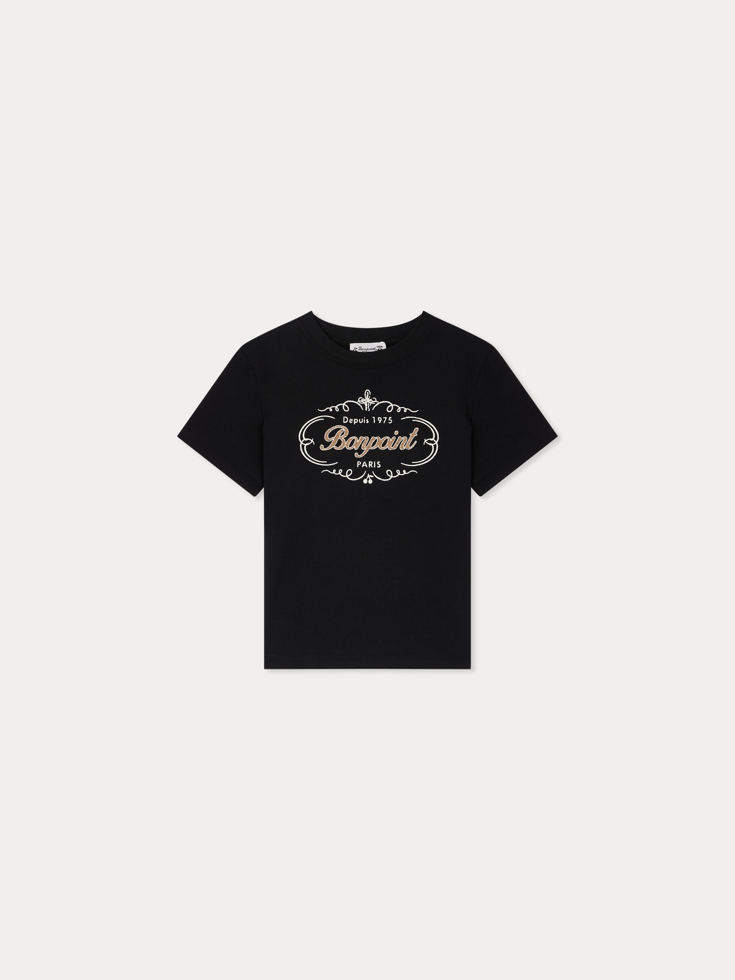 Bonpoint x Maison Kitsuné Akiva T-shirt with fox print in organic cott