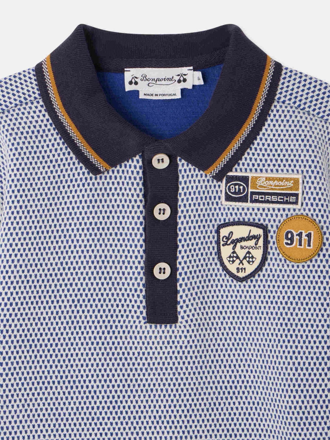 Bonpoint x Porsche Edric-Poloshirt aus Bio-Baumwolle
