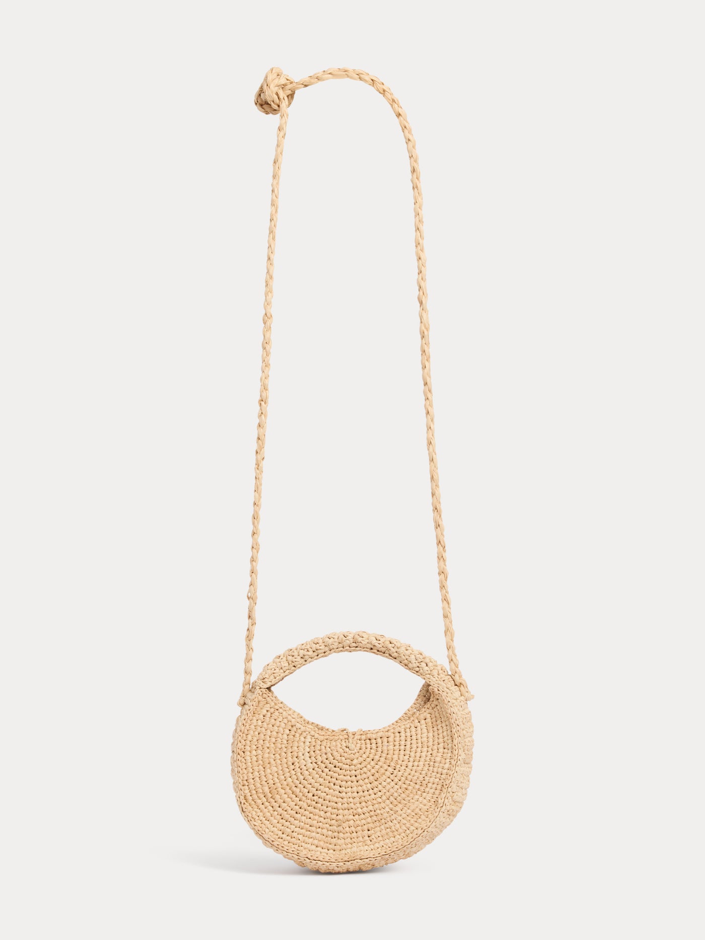 Borsa Loulou in rafia fatta a mano