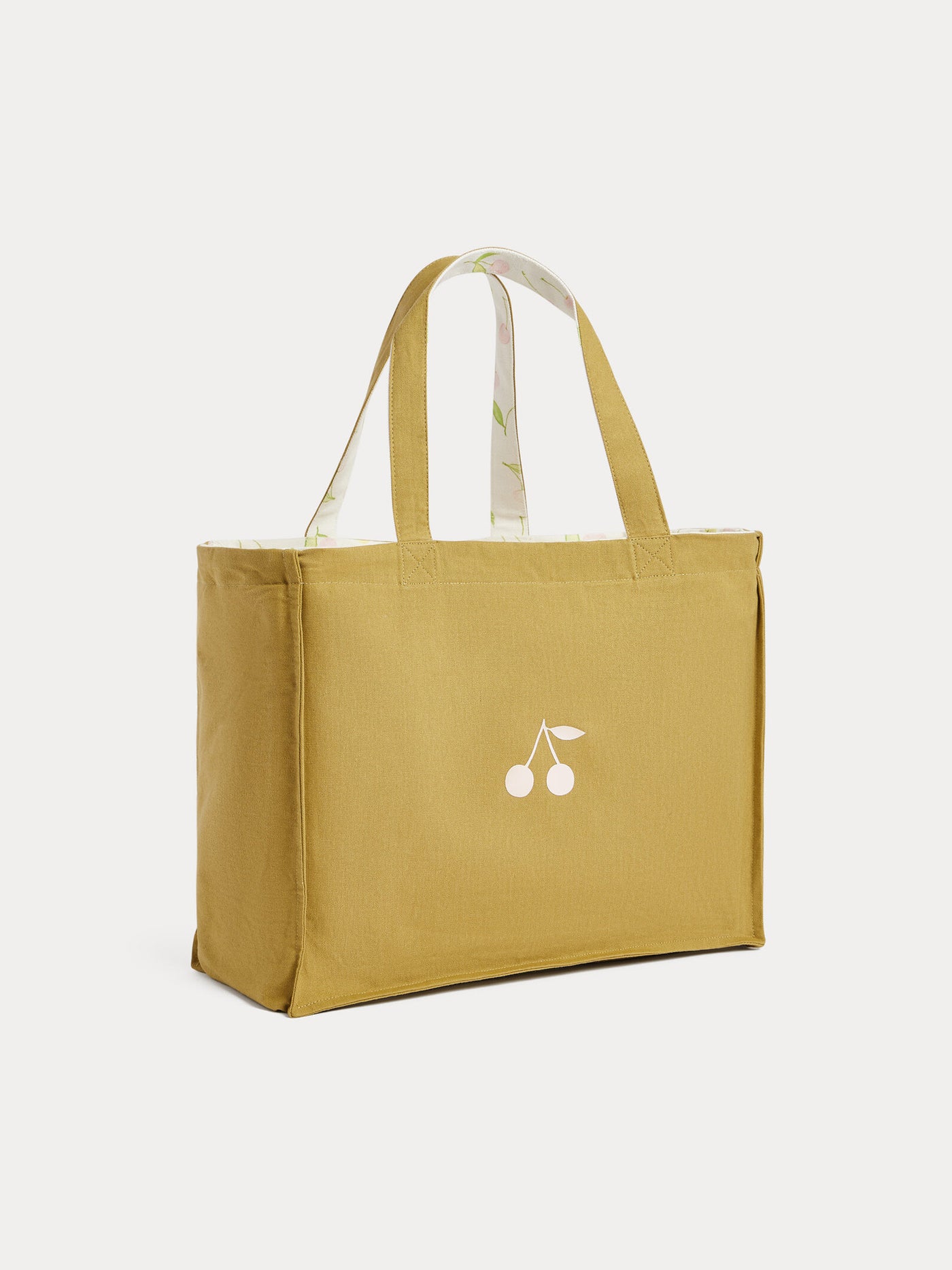 Sac cabas Emiko réversible imprimé cerises