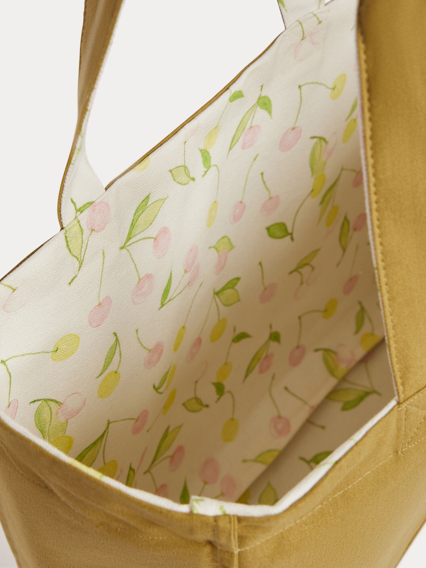 Sac cabas Emiko réversible imprimé cerises