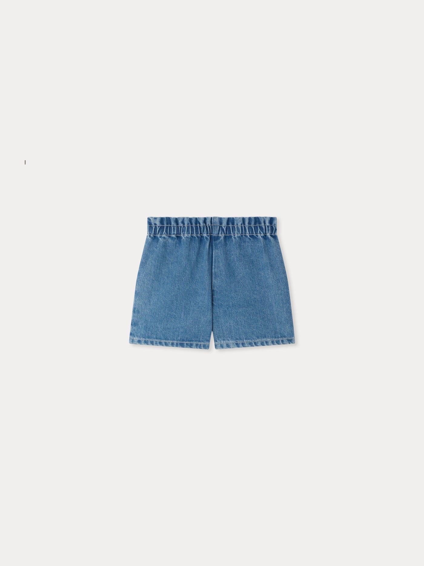 Milly medium blue shorts in organic cotton