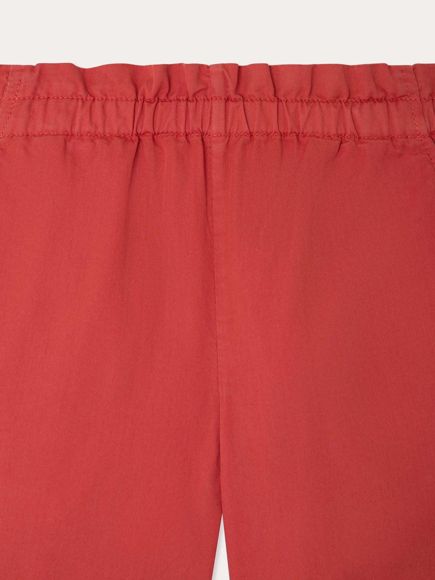 Pantaloncini Leslie in cotone biologico granatina