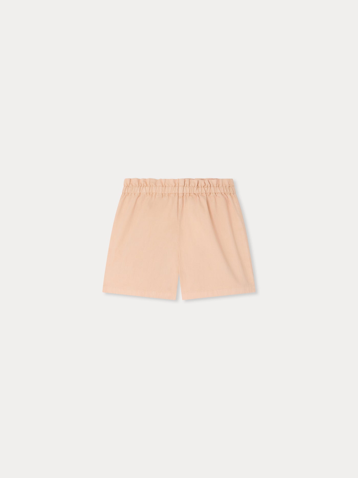 Shorts Milly rosa cipria in cotone biologico