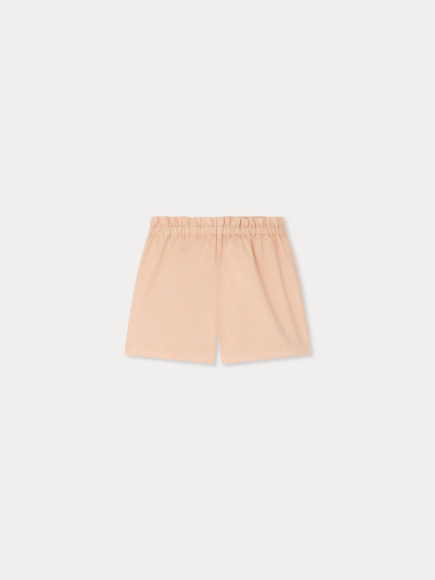 Shorts Milly rosa cipria in cotone biologico