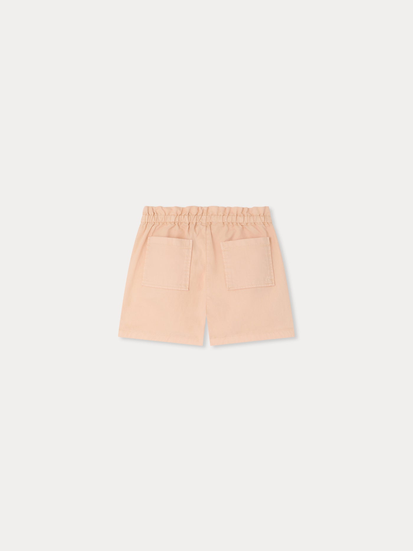 Shorts Milly rosa cipria in cotone biologico