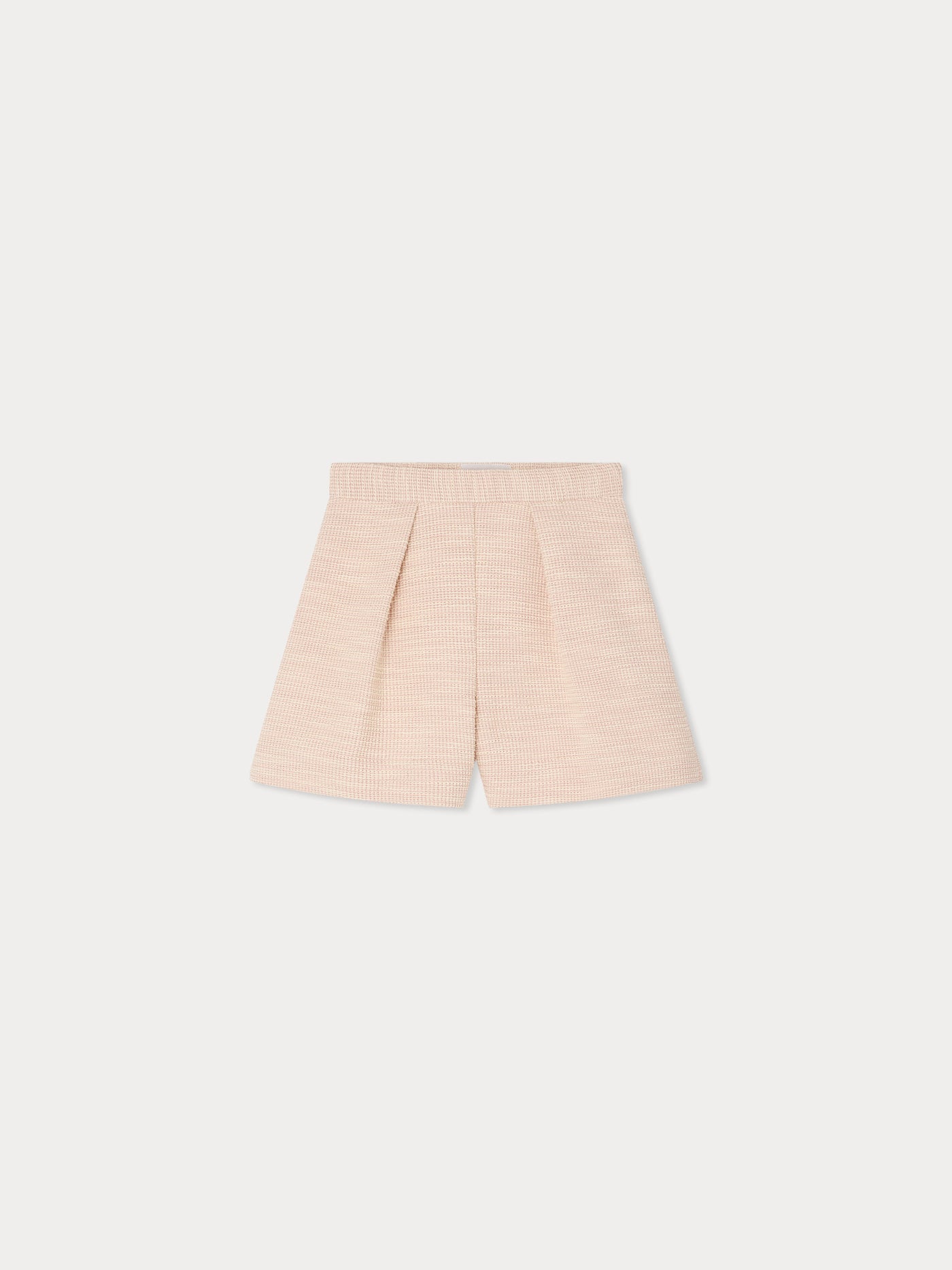 Flash shorts with wide pleats