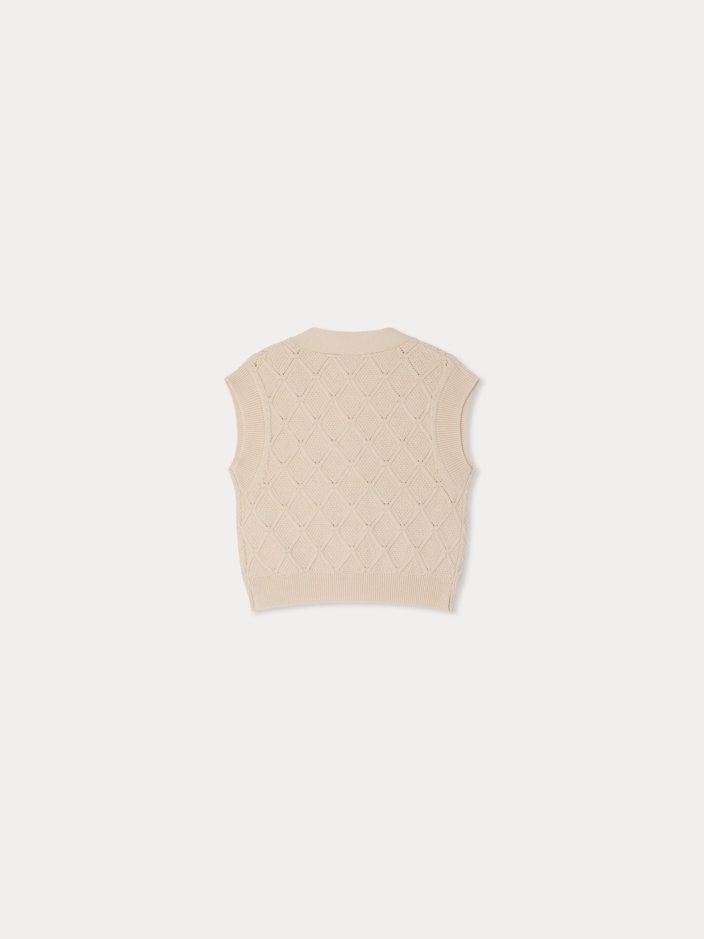 Cardigan Lys col V brodé cerises