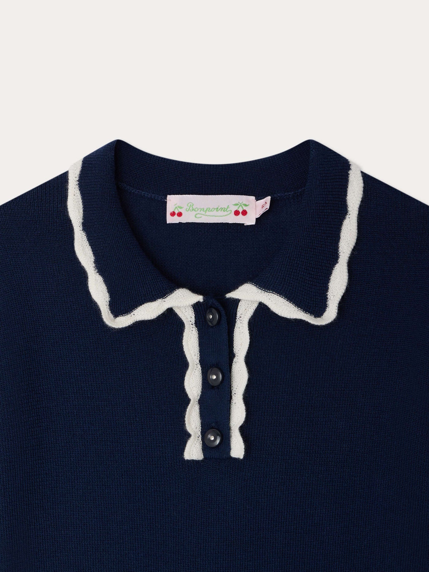 Lubua pleated dress in organic cotton