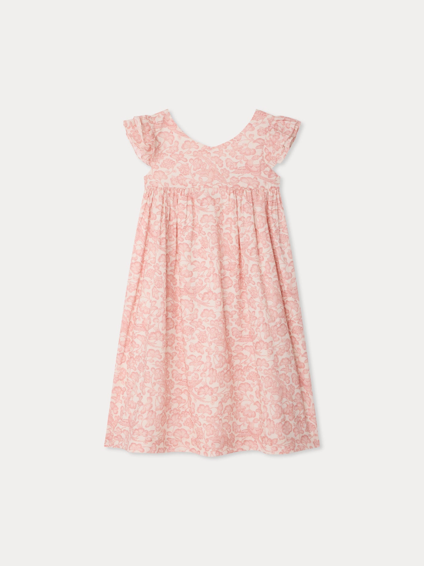 Galantine dress in organic cotton voile
