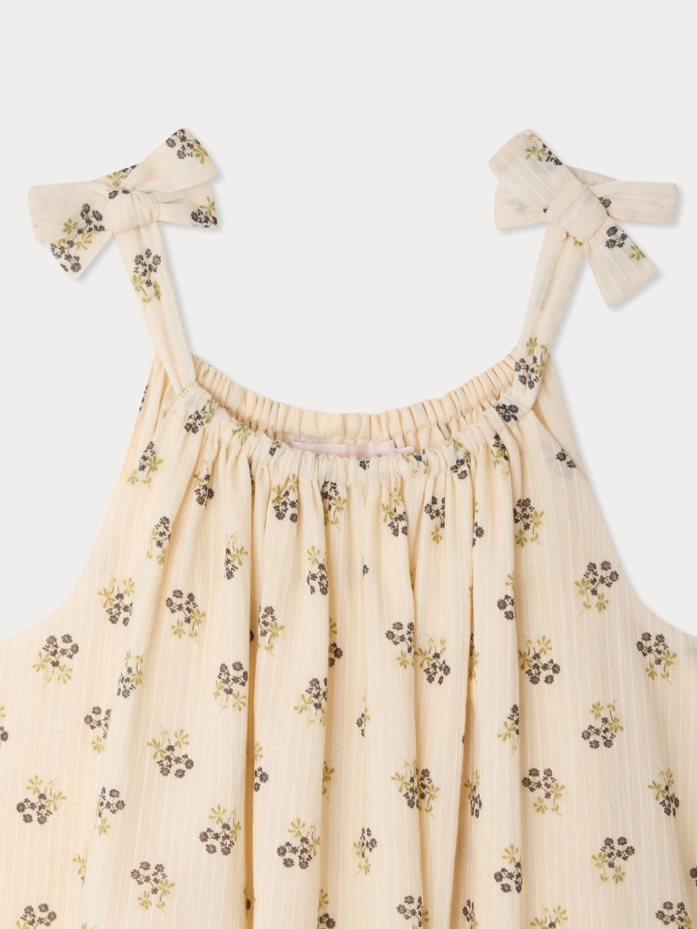 Abito Eloise in voile di cotone dobby biologico