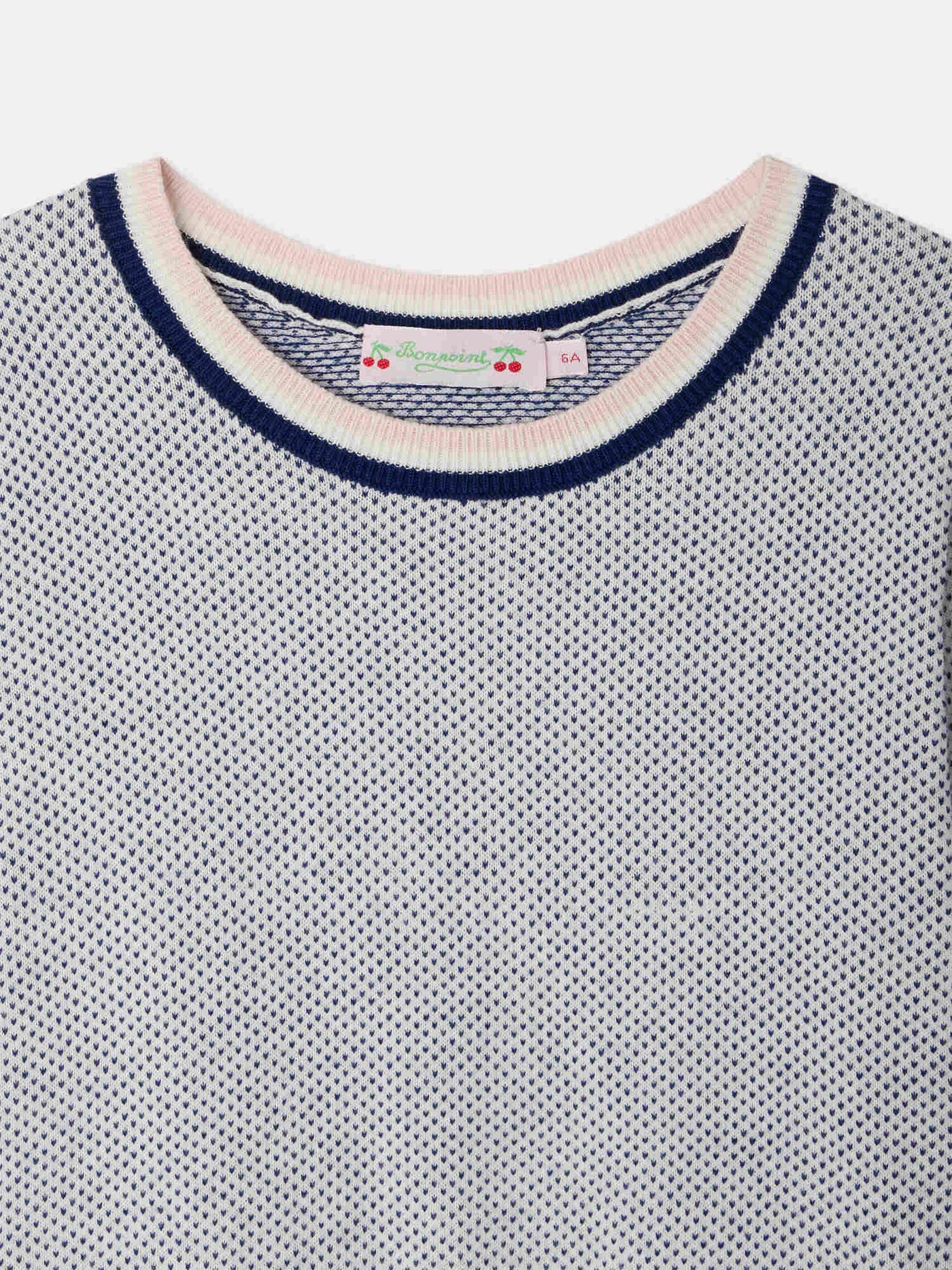 Limette sweater in organic cotton and cashmere