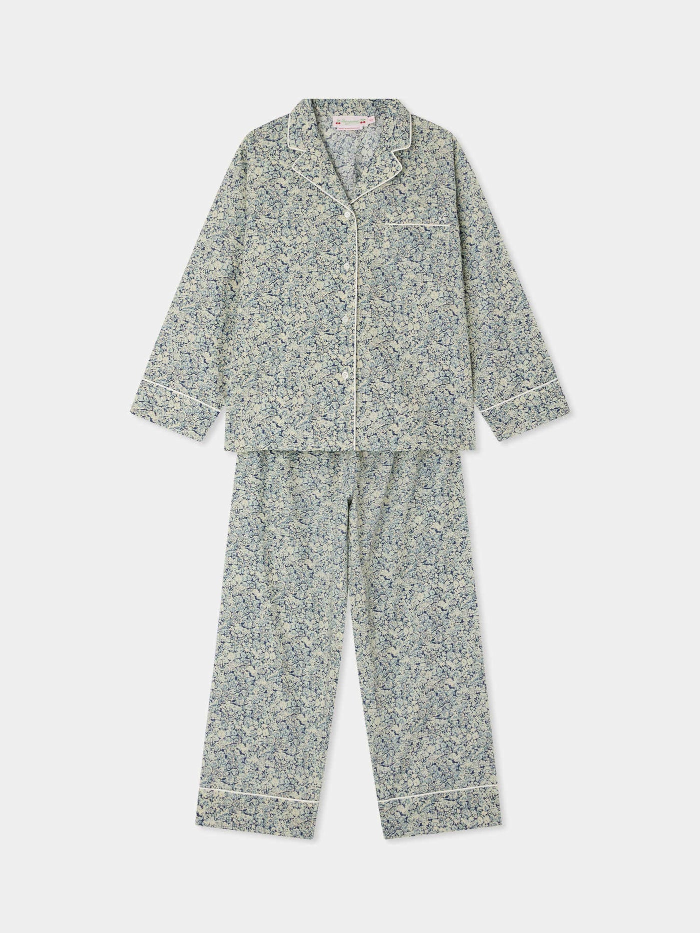 Dormeur pyjama shirt in Liberty organic cotton fabric