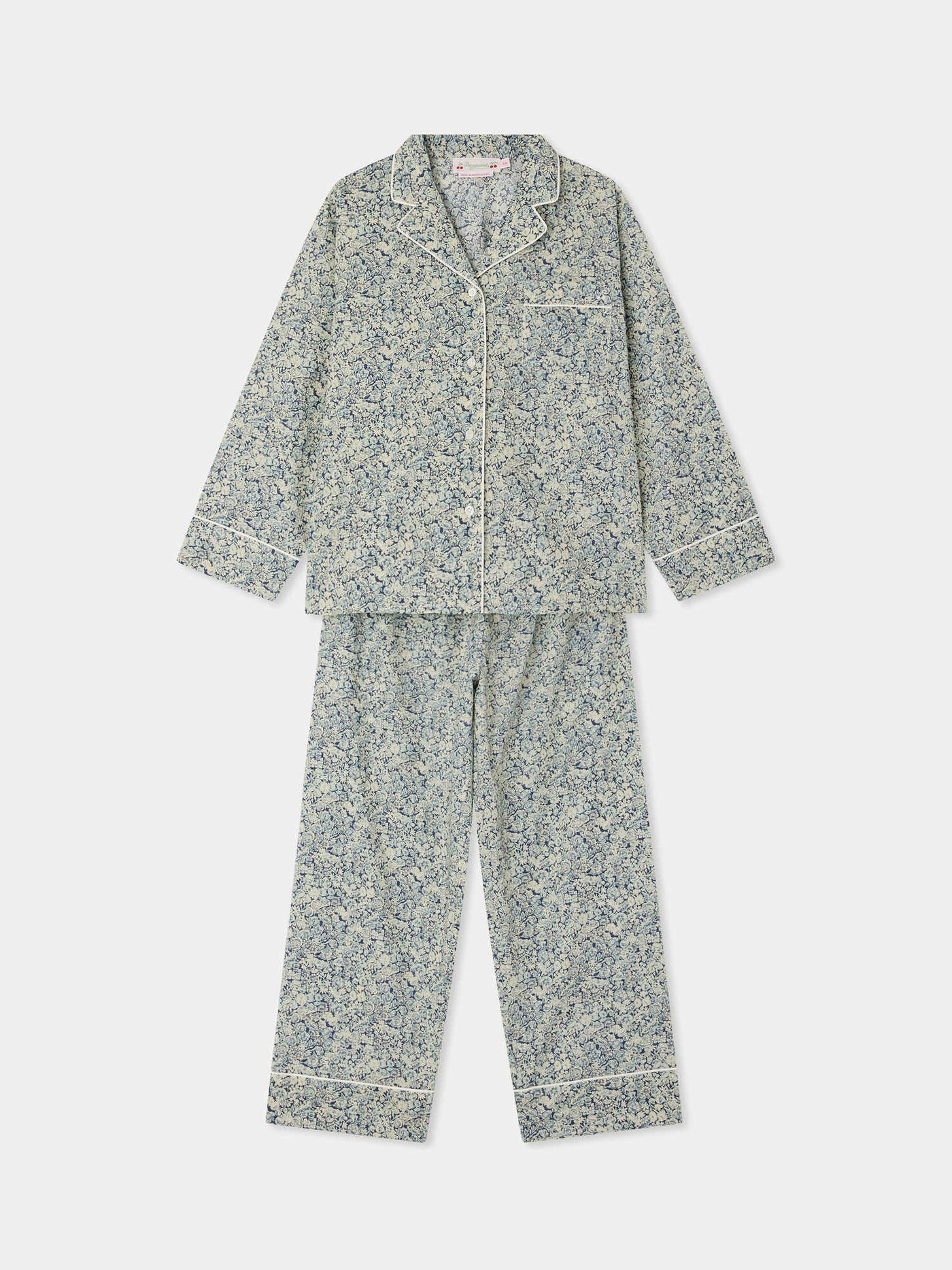 Dormeur pyjama shirt in Liberty organic cotton fabric