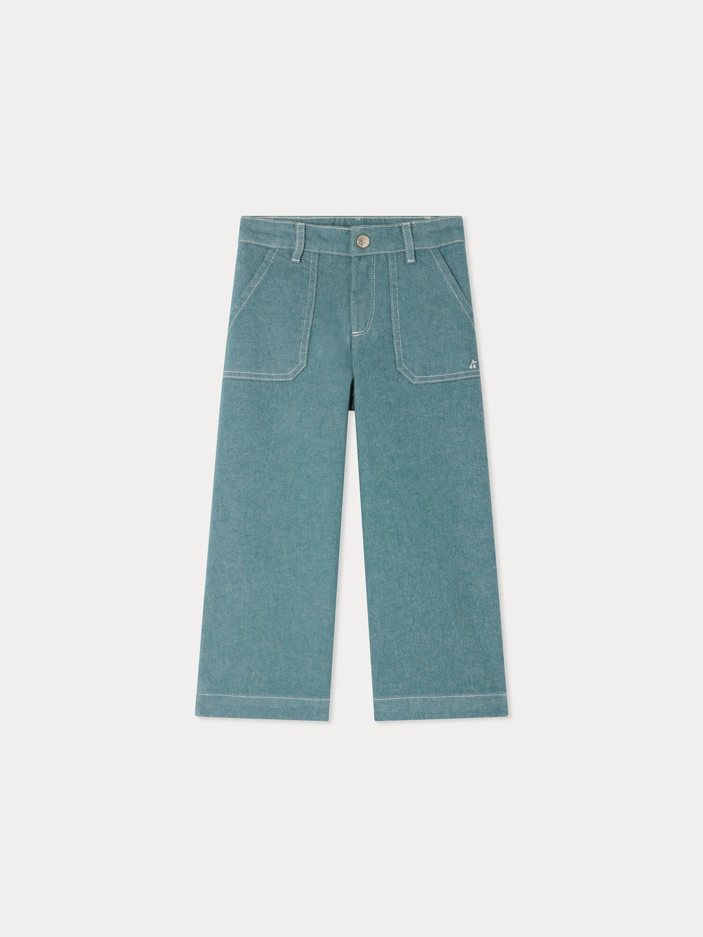 Weite Denim-Hose Jingle aus Bio-Baumwolle