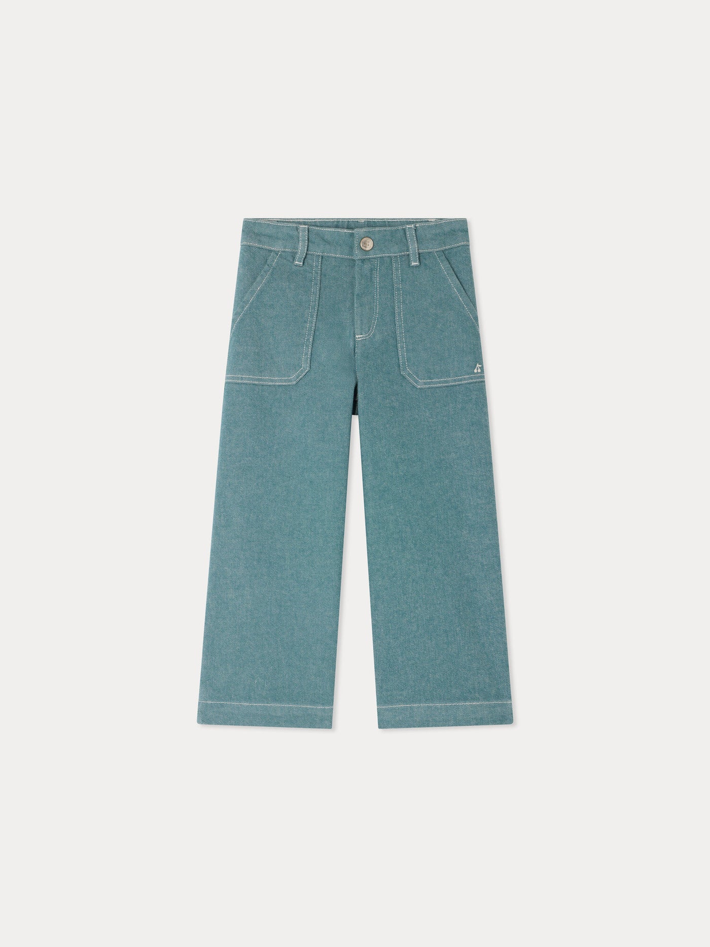 Weite Denim-Hose Jingle aus Bio-Baumwolle