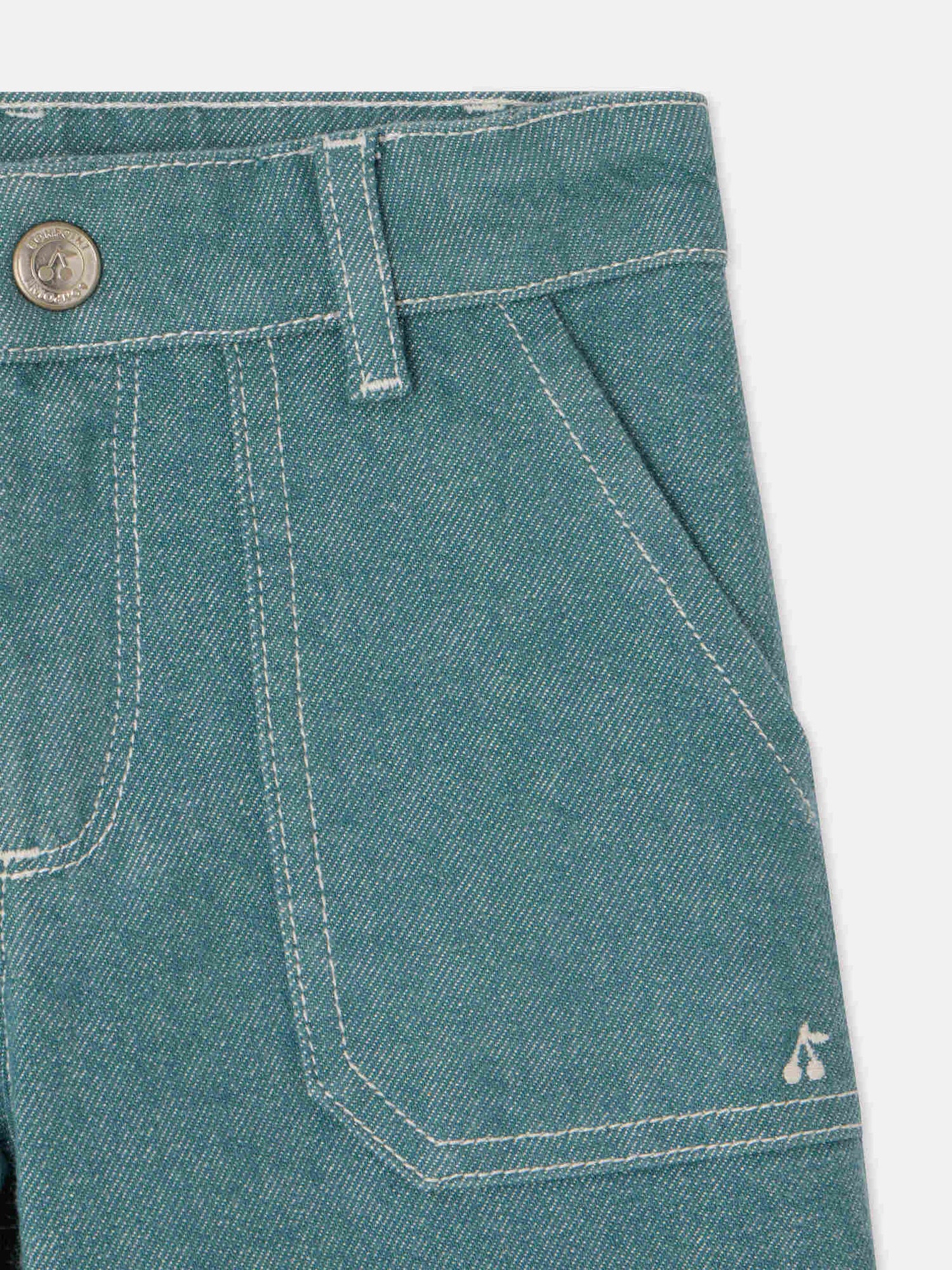 Weite Denim-Hose Jingle aus Bio-Baumwolle