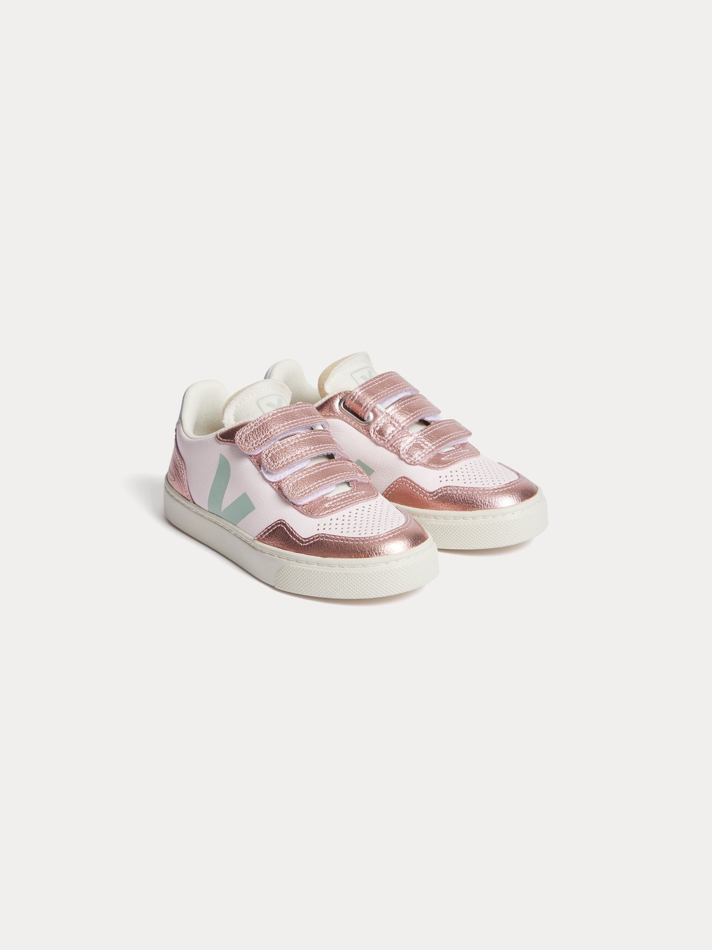 Bonpoint x Veja Baskets Enfant V90 roses