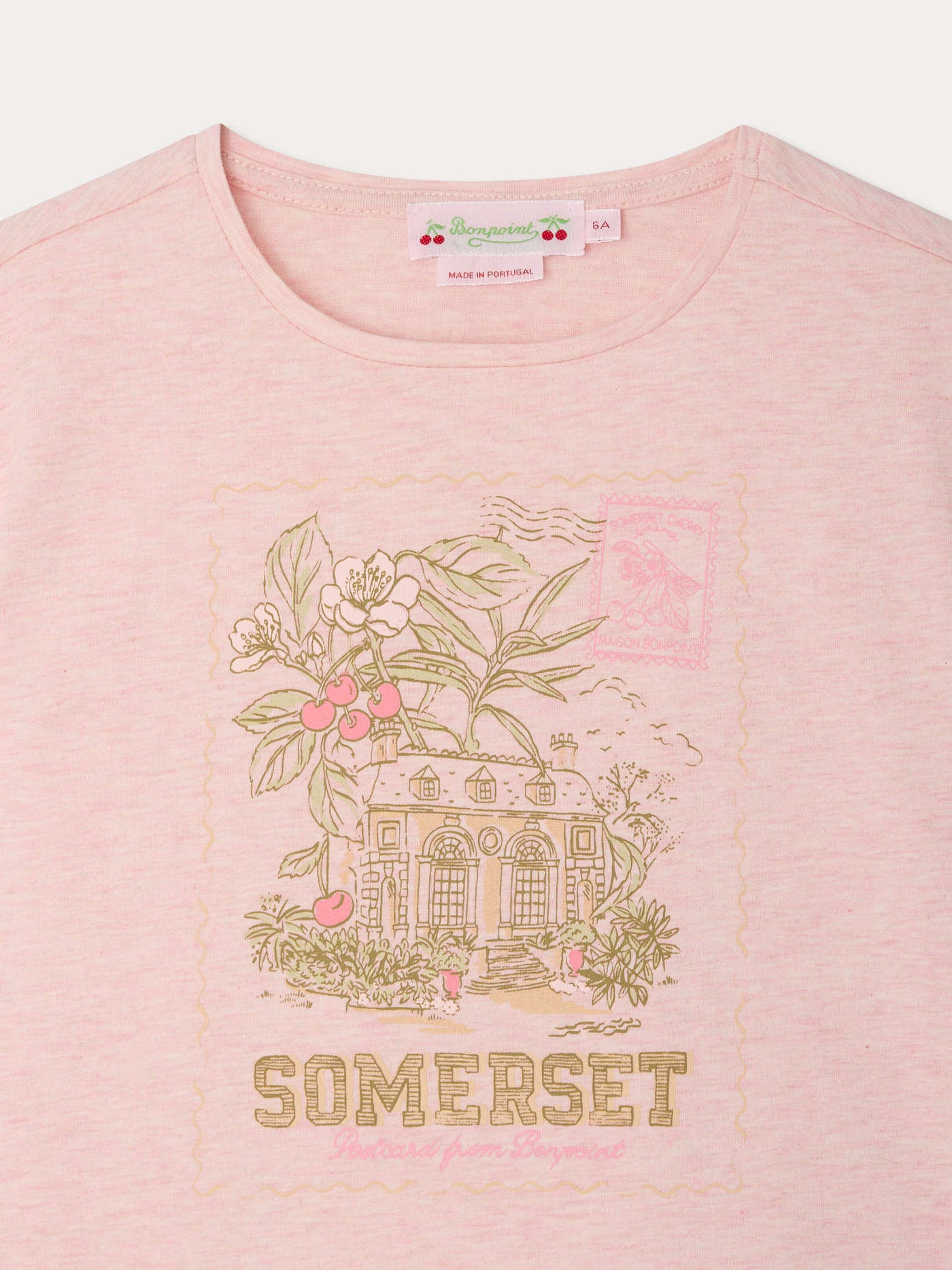 T-shirt Aada stampata Somerset in cotone biologico
