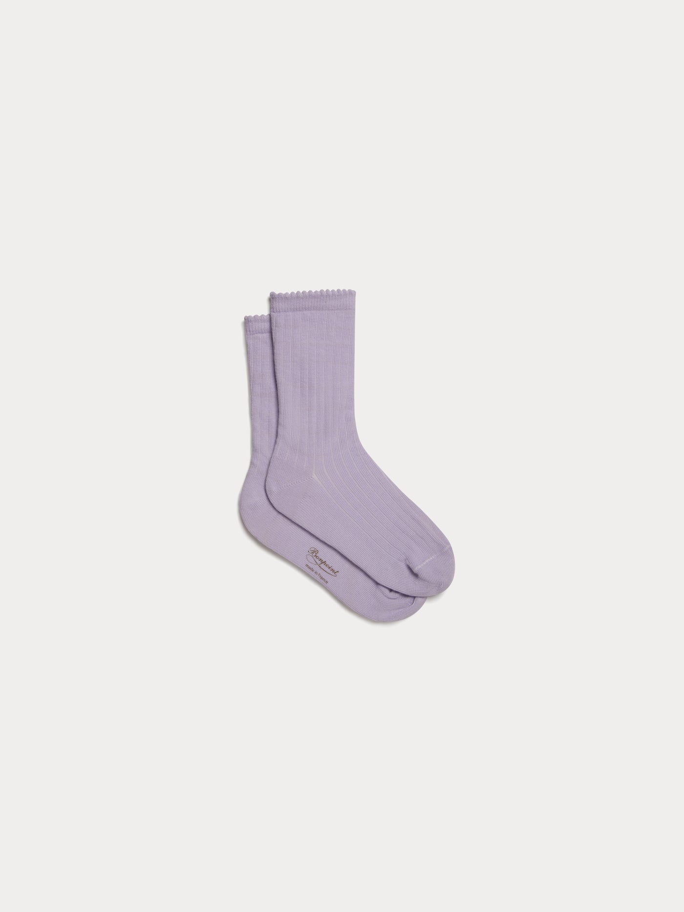 Chaussettes Elvire lilas