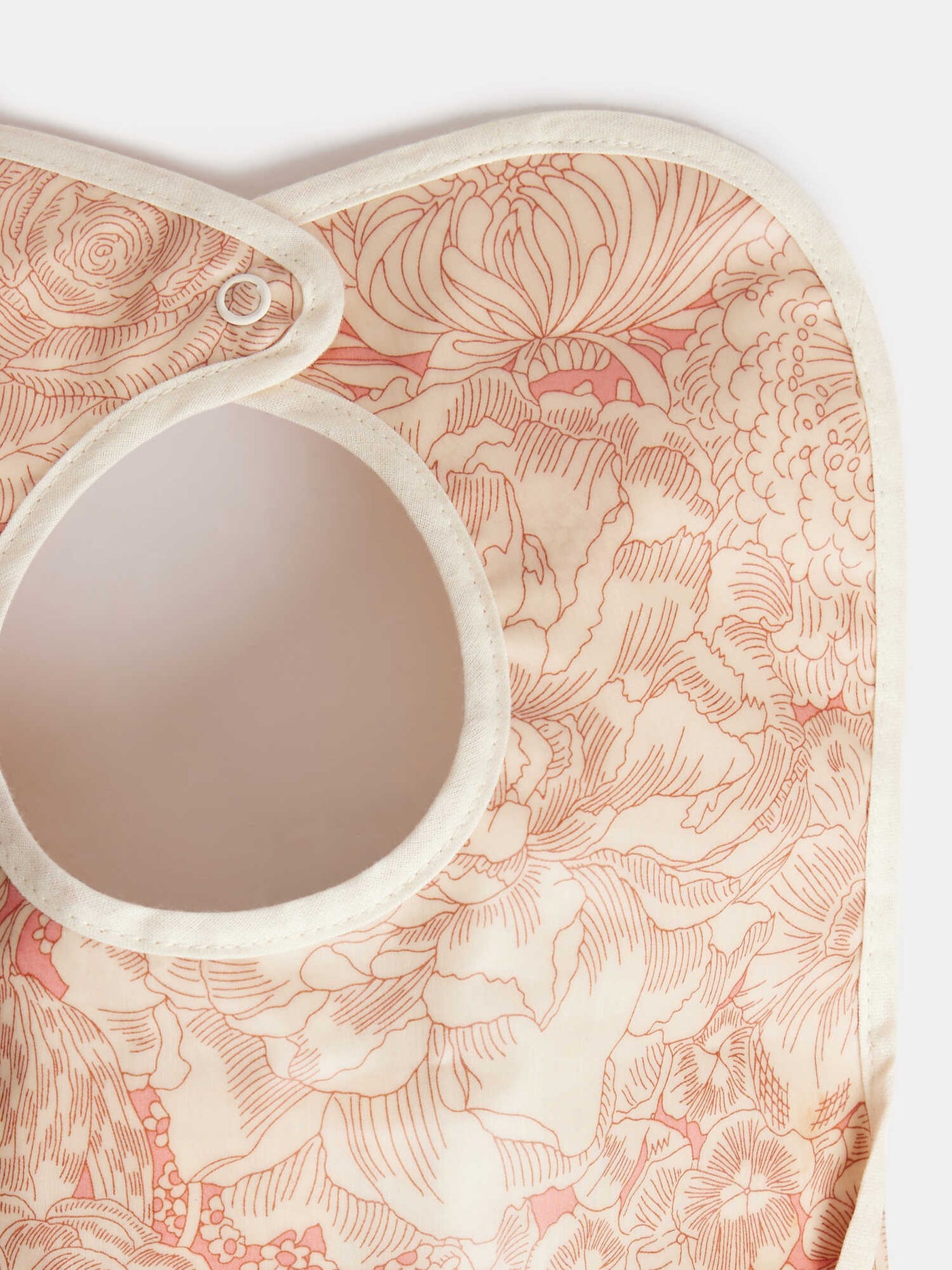Bavoir enduit Clip en tissu Liberty en coton biologique