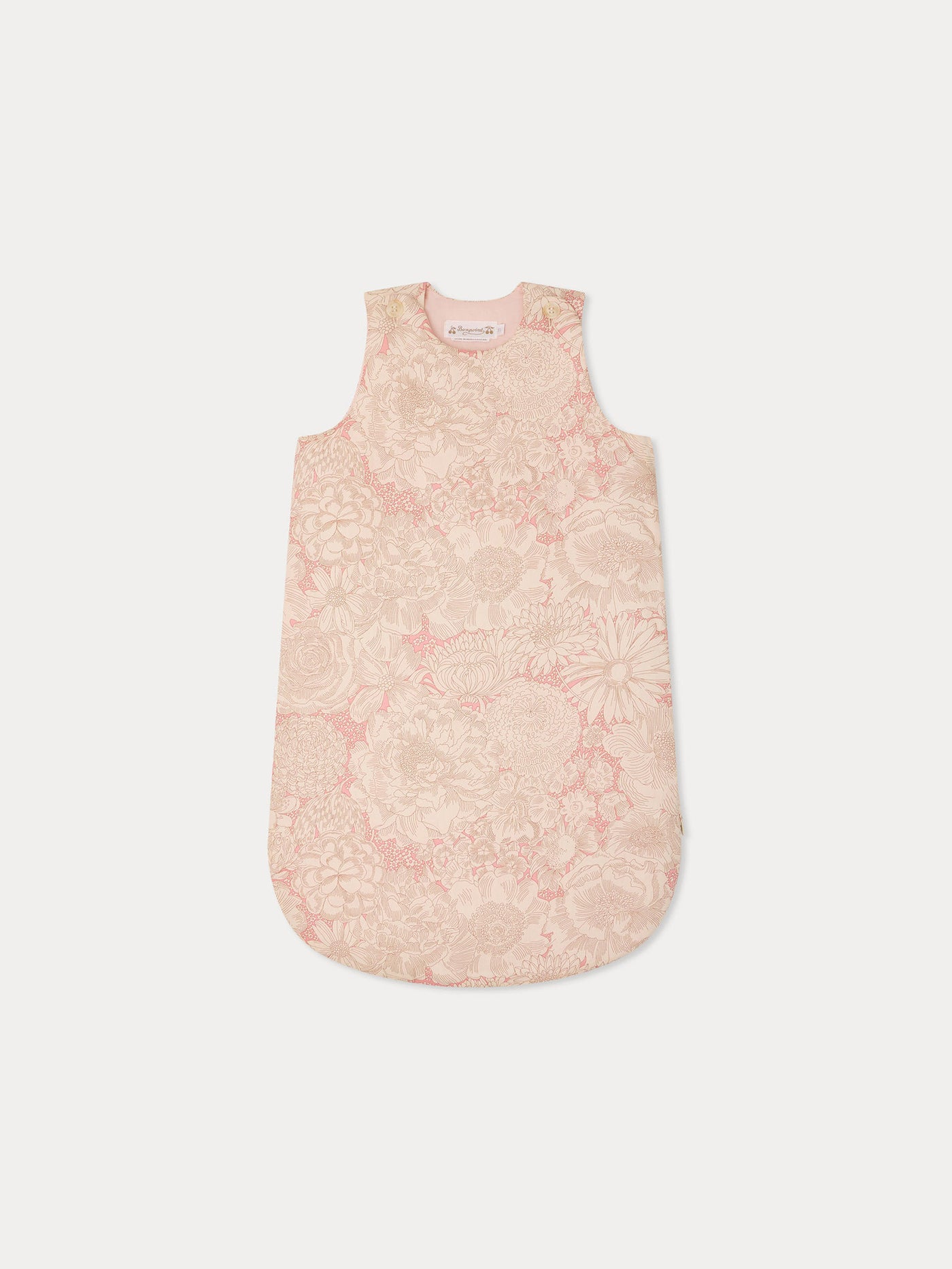 Turbulette Joujou rose en tissu Liberty en coton biologique