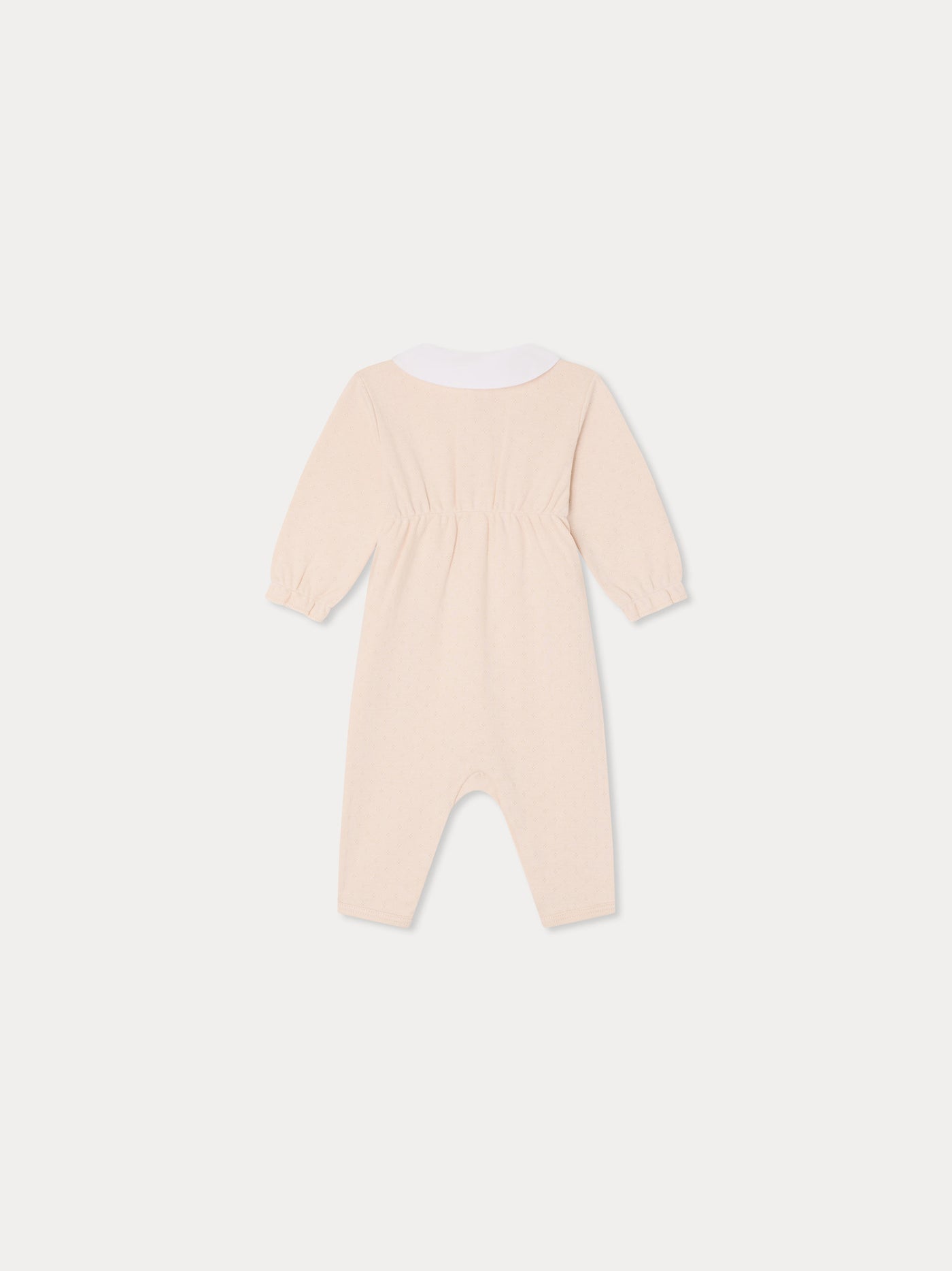 Cayla hand-embroidered rabbit pyjamas in organic cotton