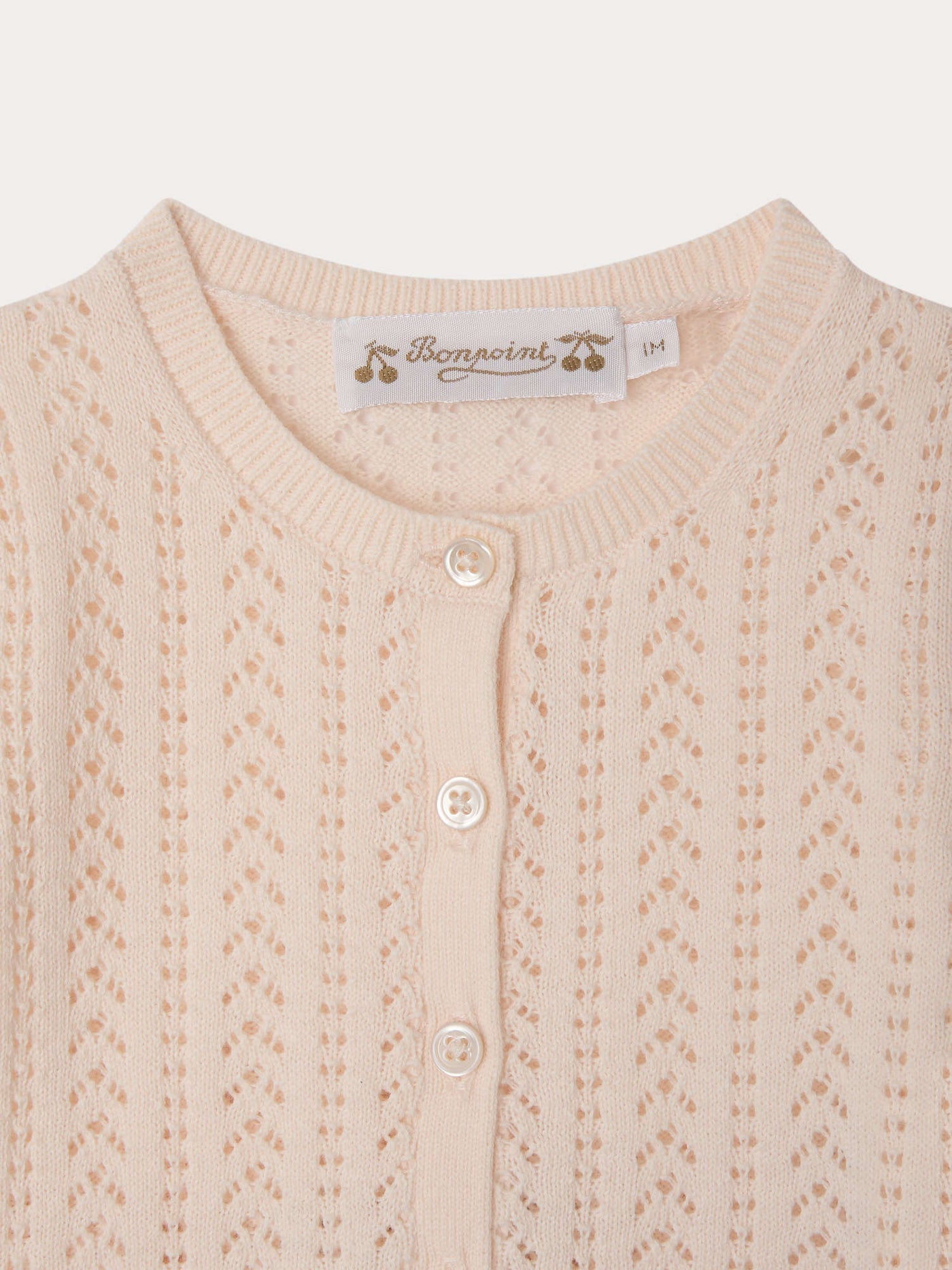 Completo Laelou in maglia traforata di cotone biologico