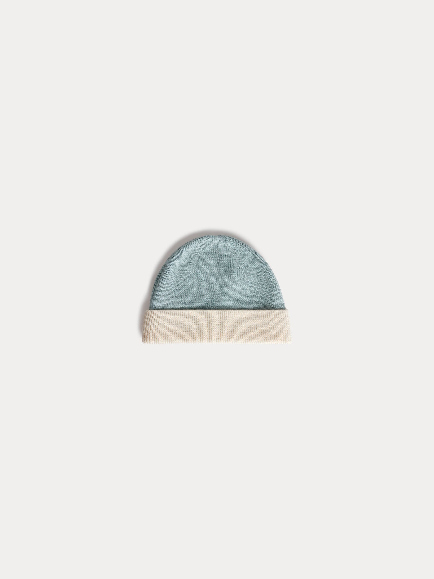 Bonnet Darbo en laine et cachemire bleu