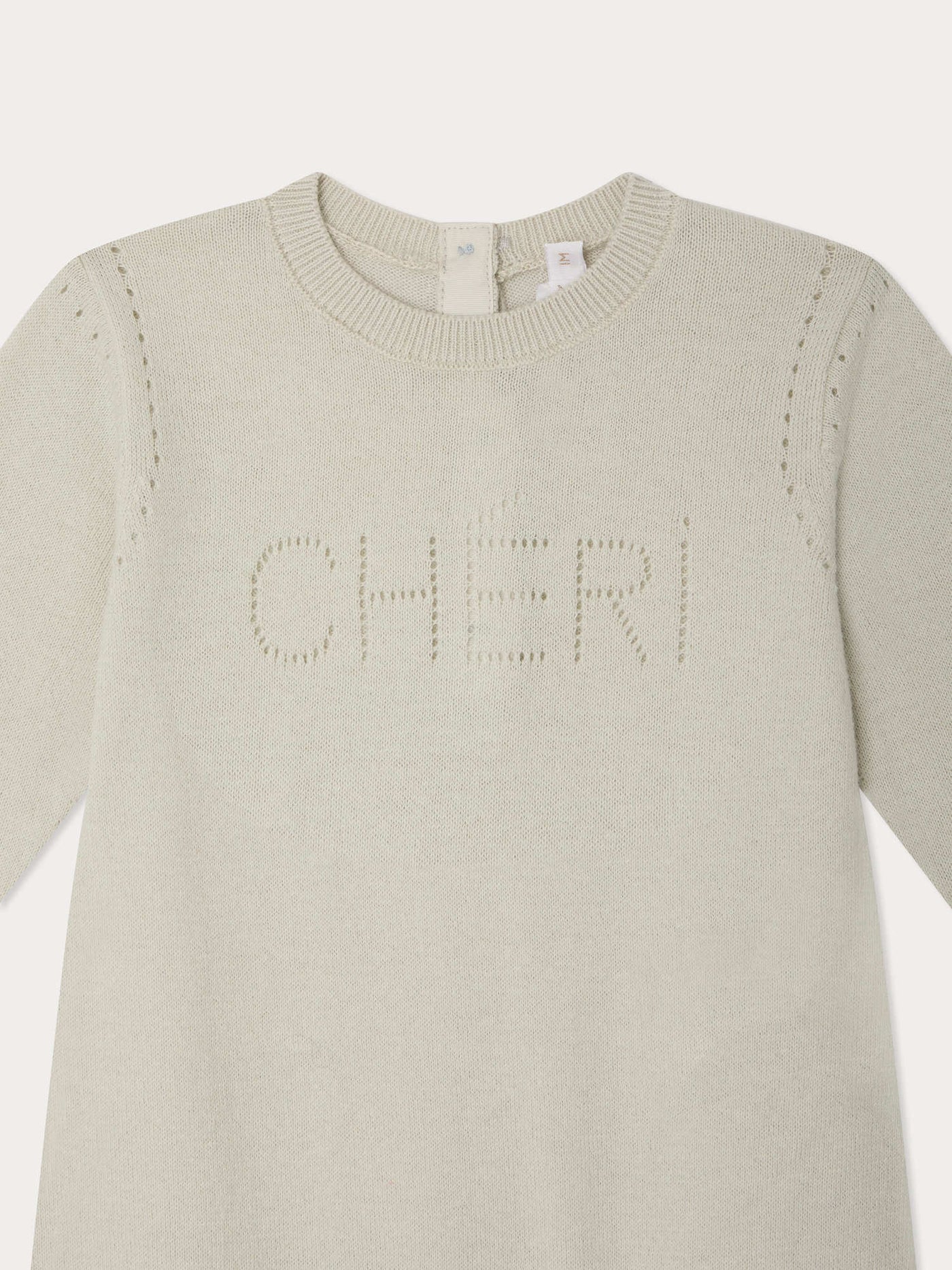 Combinaison Atilou incrustée Chéri en coton biologique