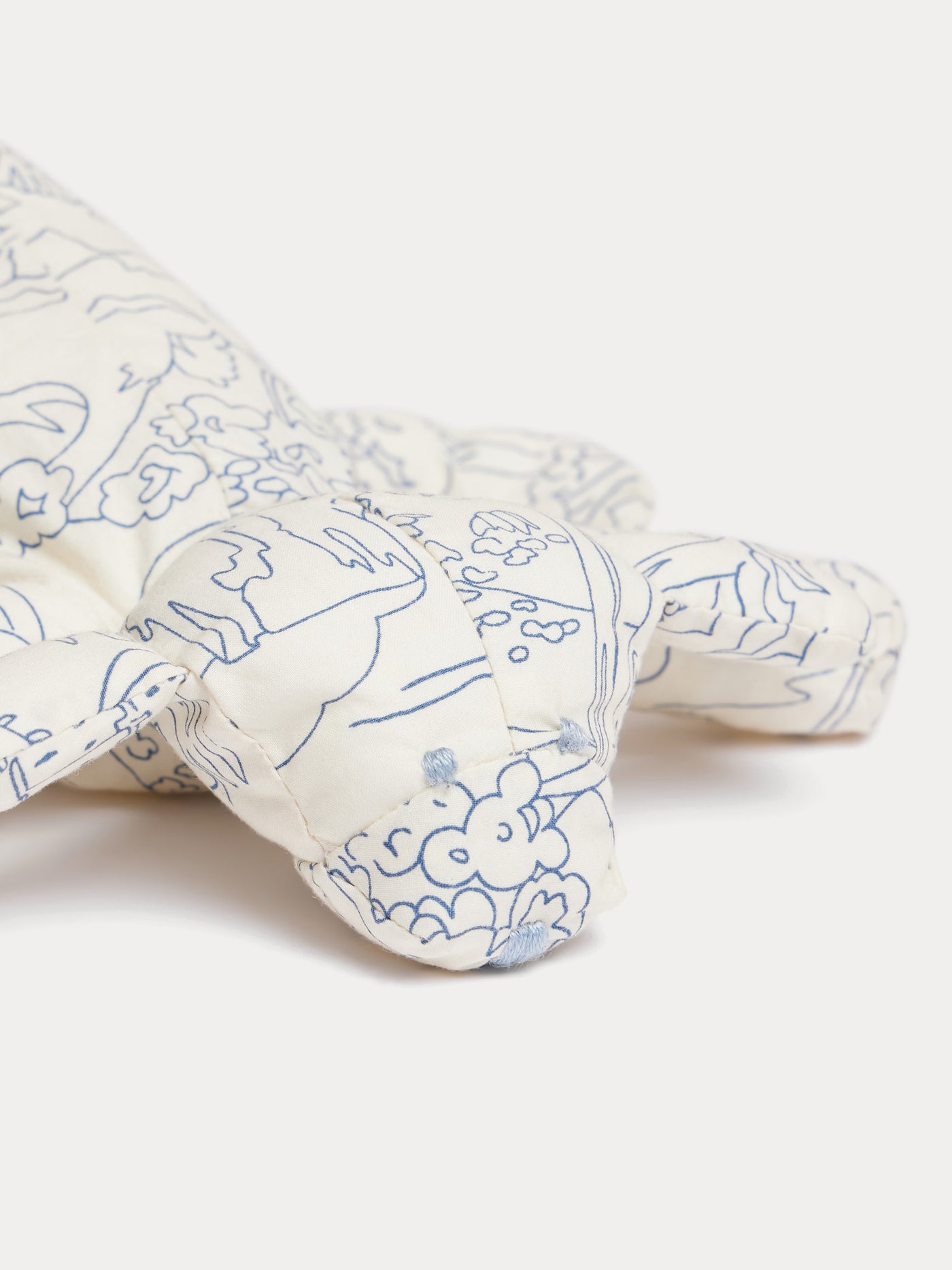 Aimer dog comforter in Liberty organic cotton fabric