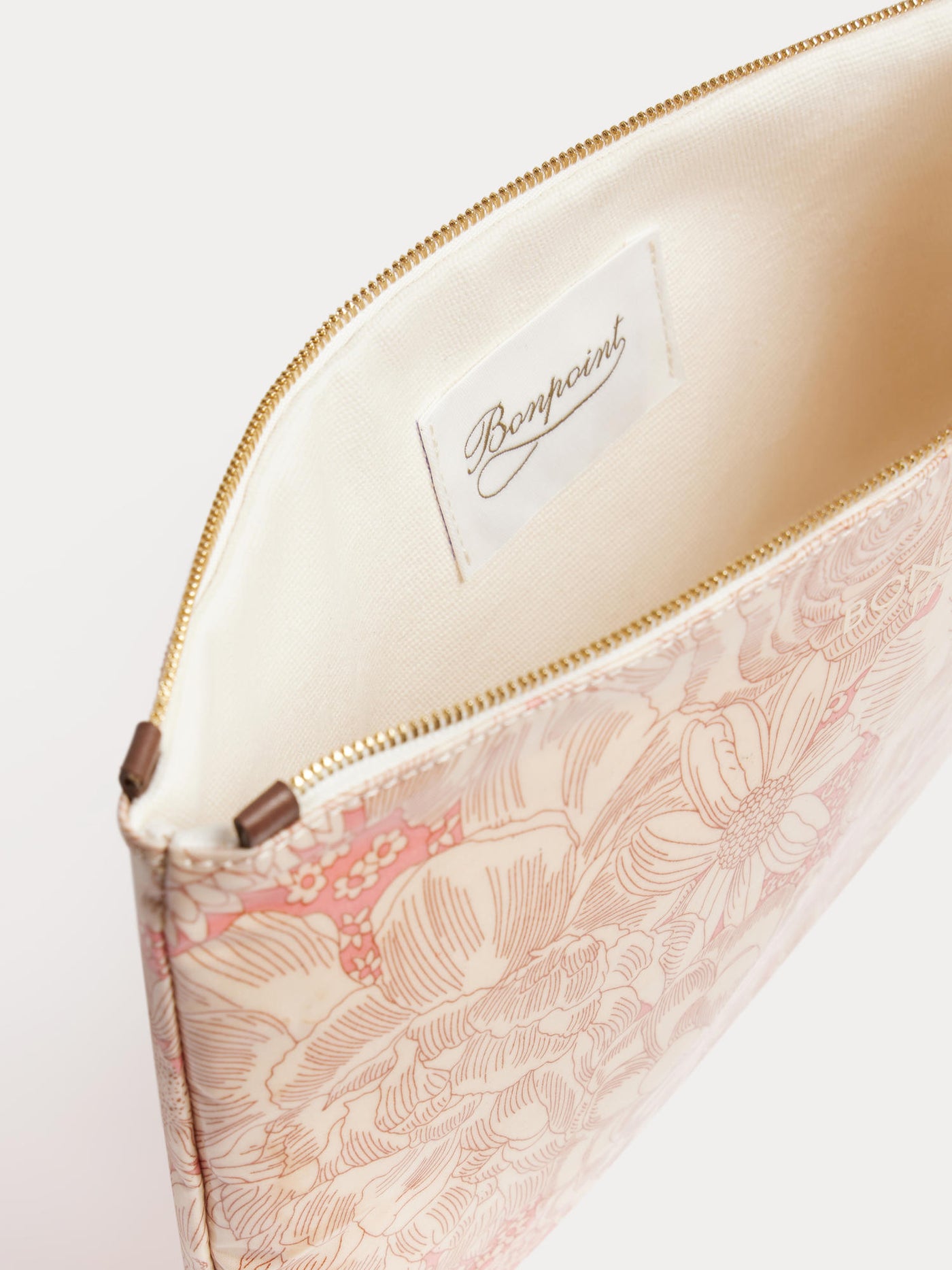 Bray pouch in Liberty fabric made of organic coated cotton