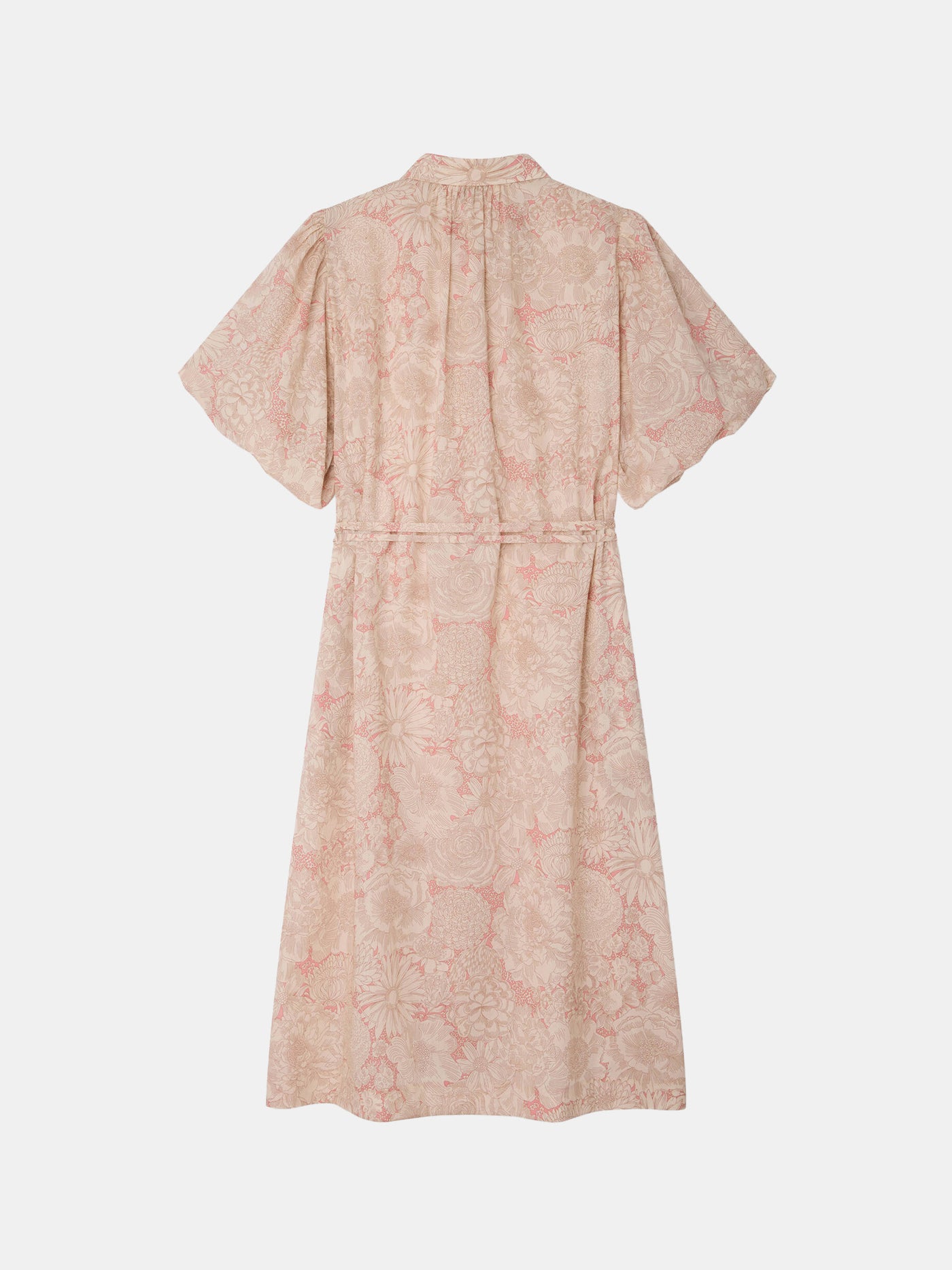 Leah dress with balloon sleeves in Liberty organic cotton fabric