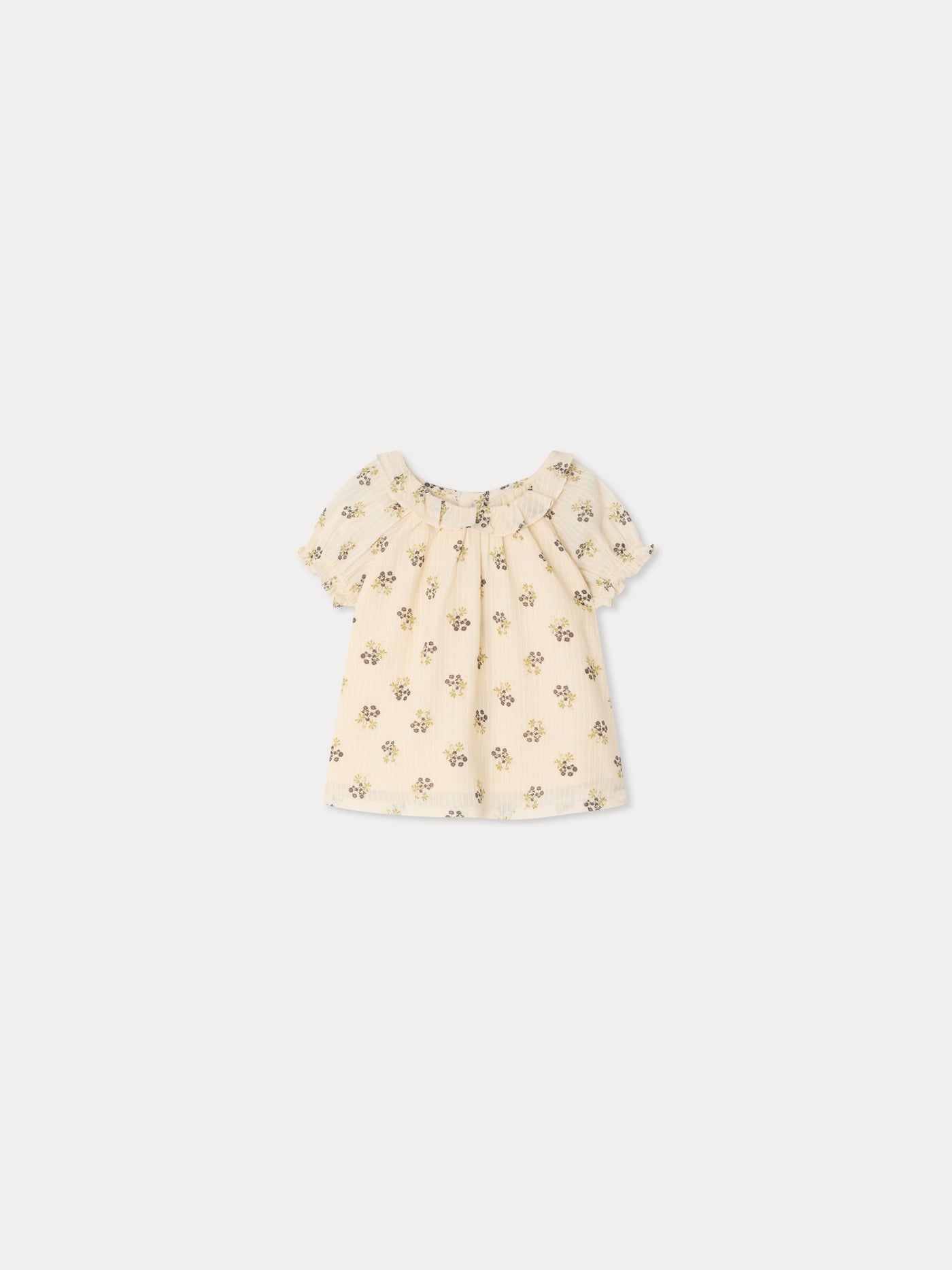 Lara blouse in organic dobby cotton voile