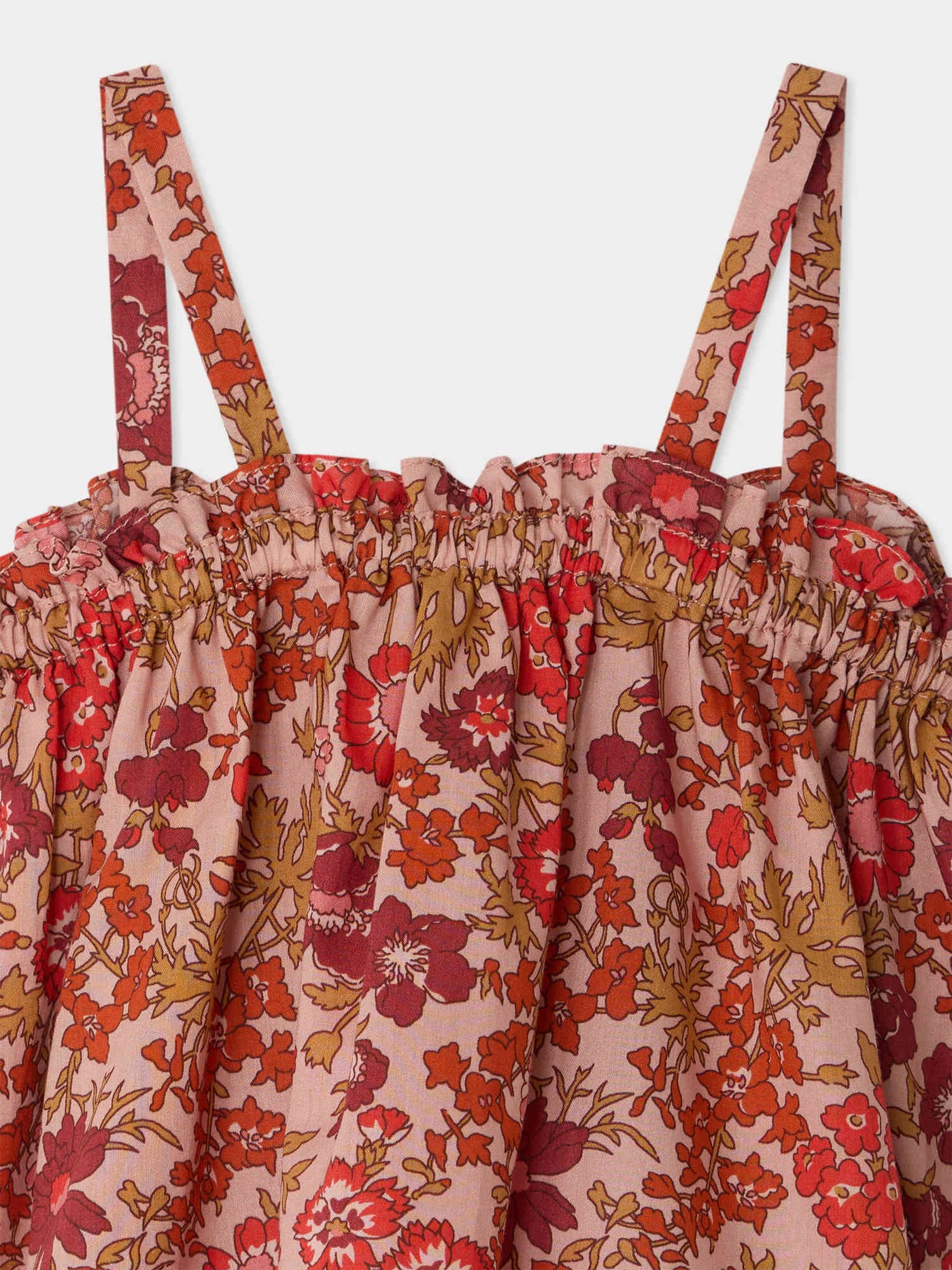 Apo Trägerbluse aus Liberty Bio-Baumwollstoff