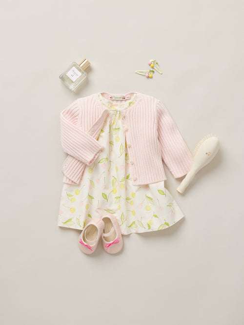 Robe Luce smockée en popeline de coton biologique