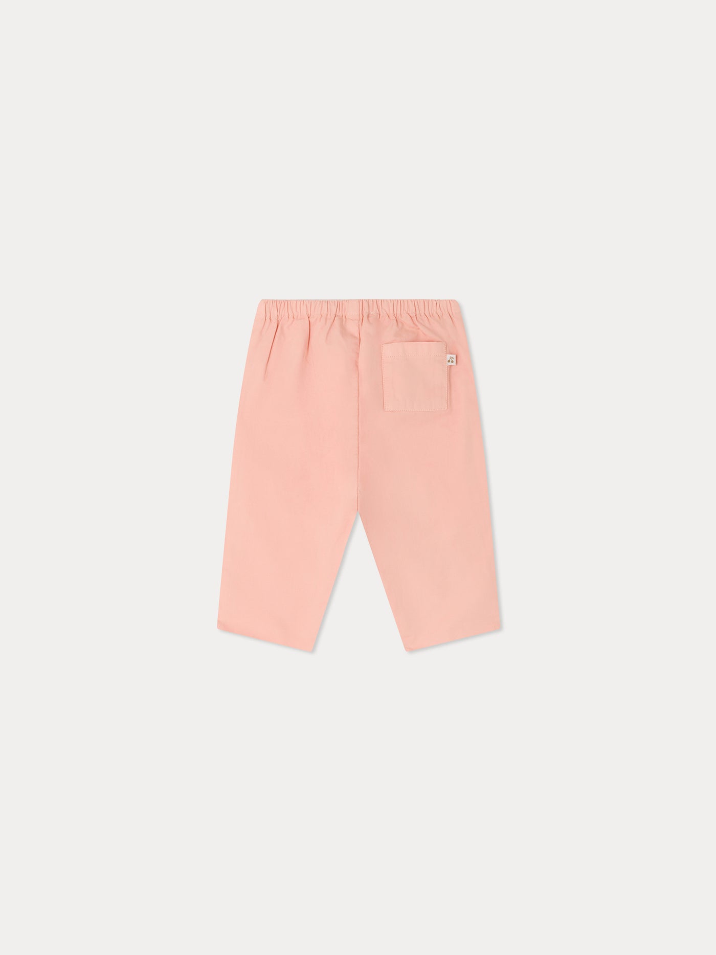 Hose Dandy in Tee-Rosa aus Bio-Baumwolle